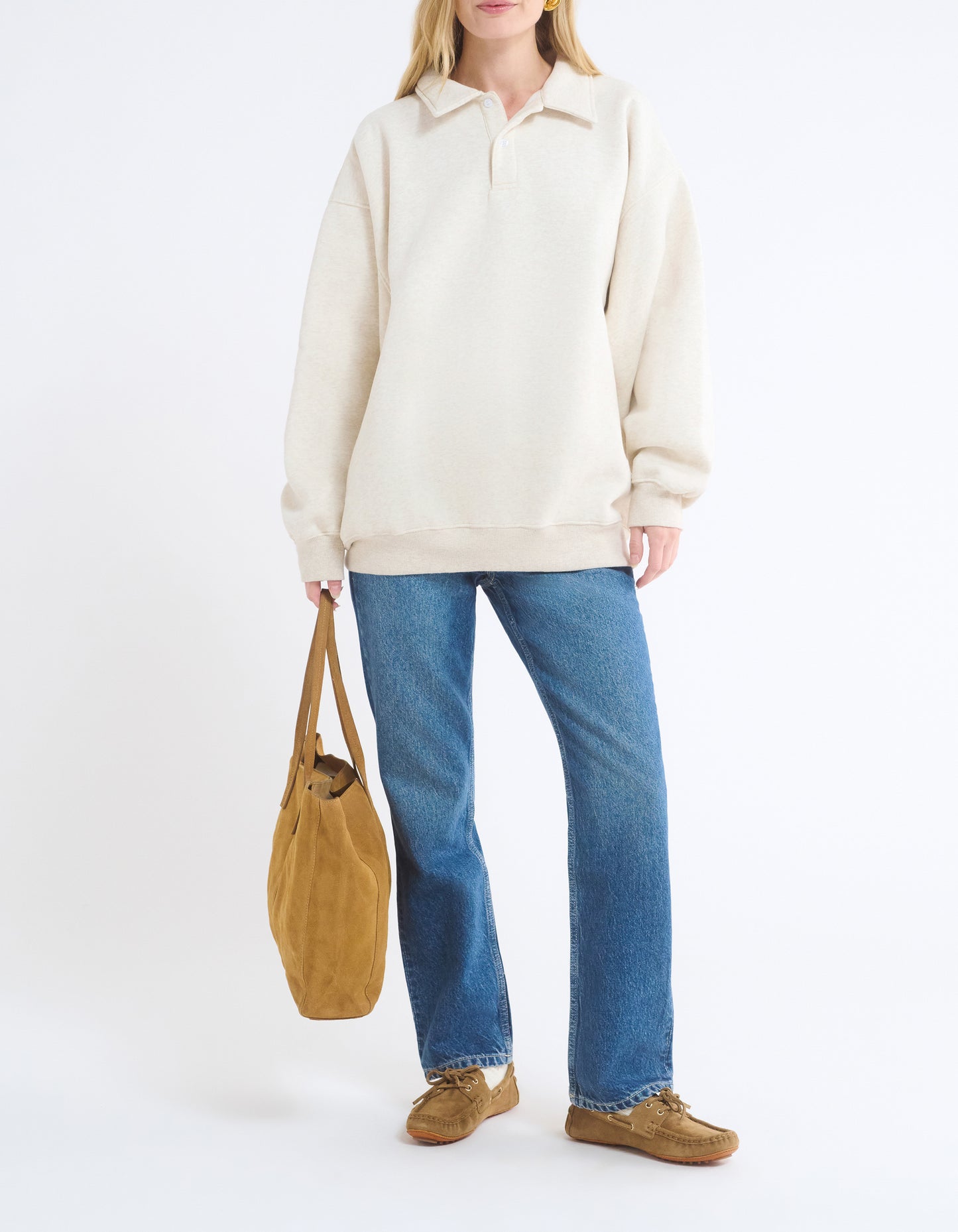 Airport Oversized Sweatshirt Oat