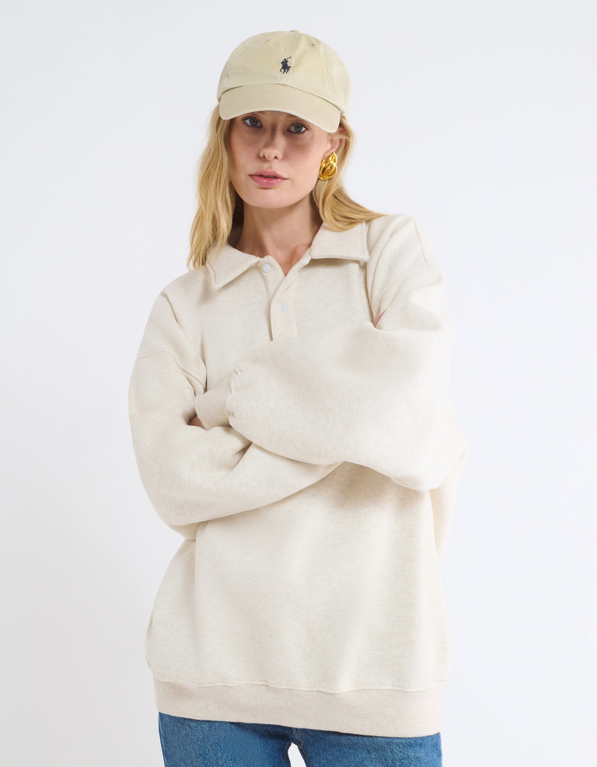 Airport Sweatshirt | Oat