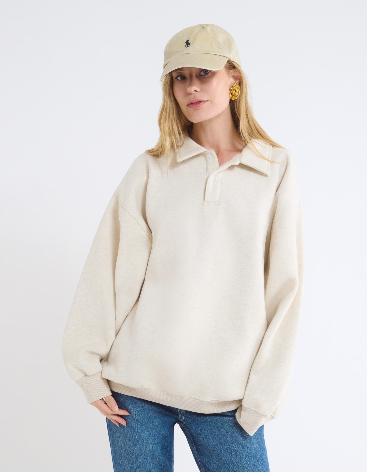 Airport Sweatshirt | Oat
