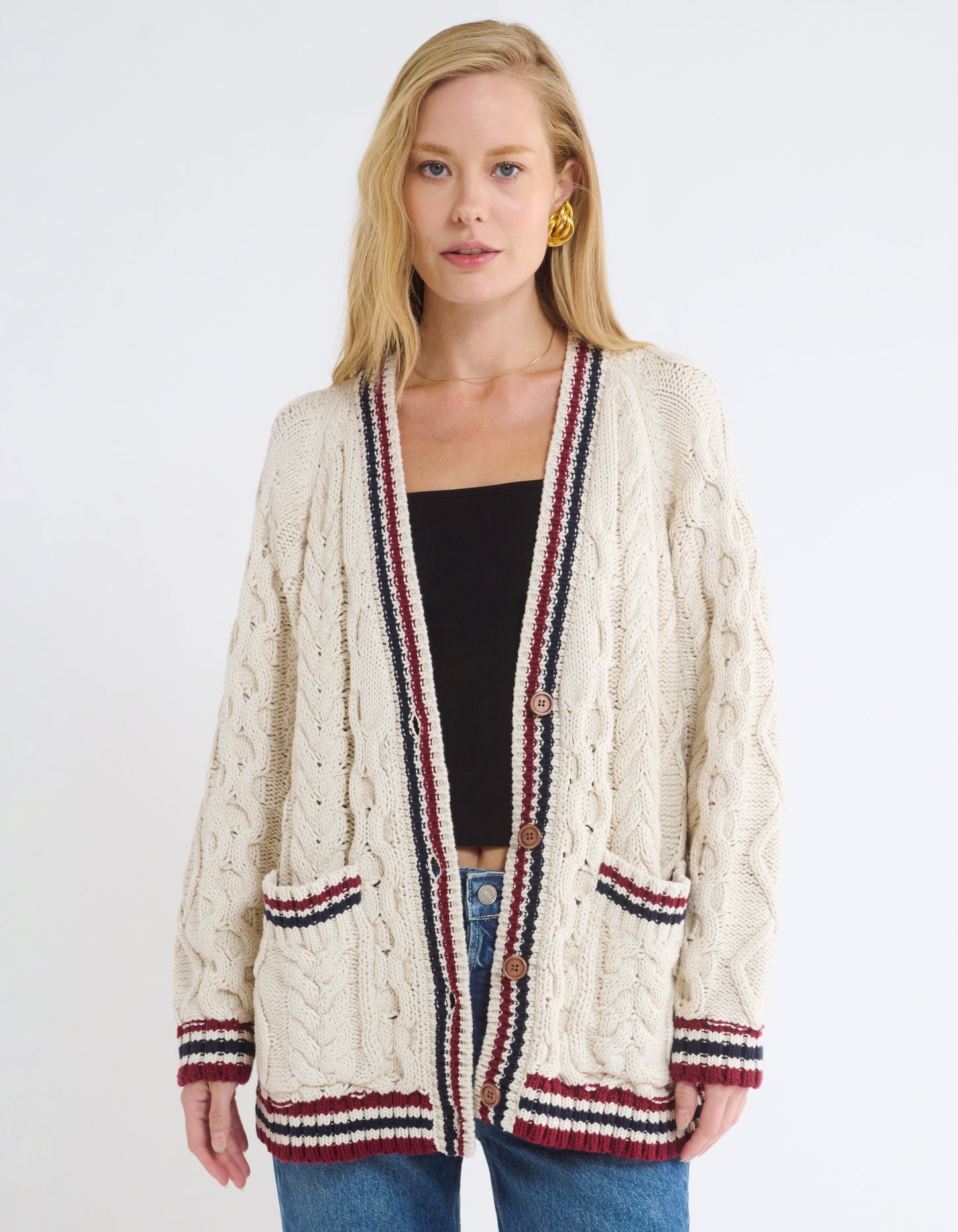 Alumni Cardigan | Cream