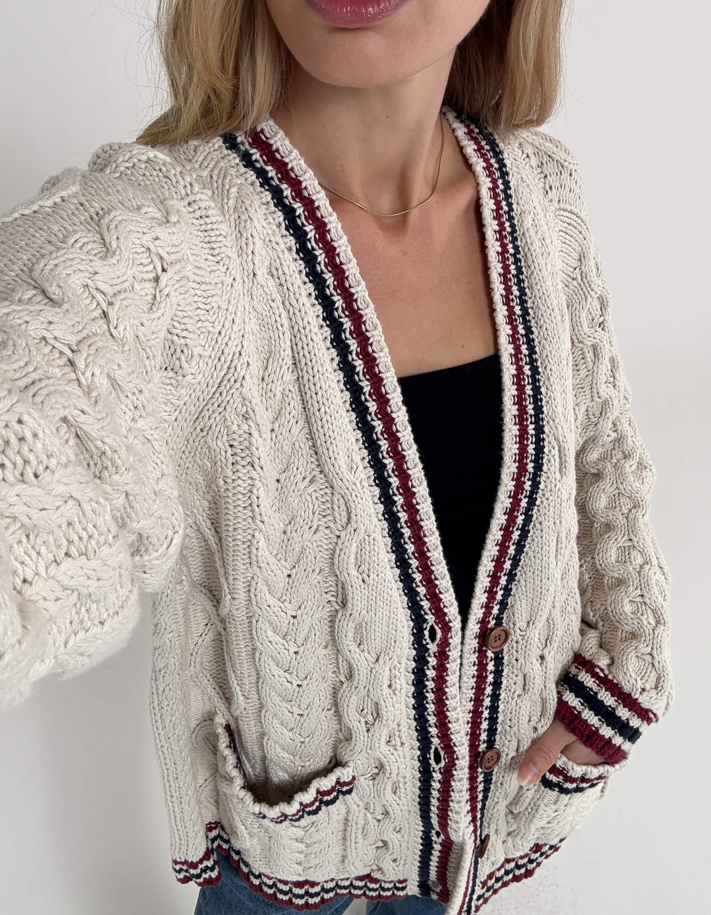 Alumni Cardigan | Cream