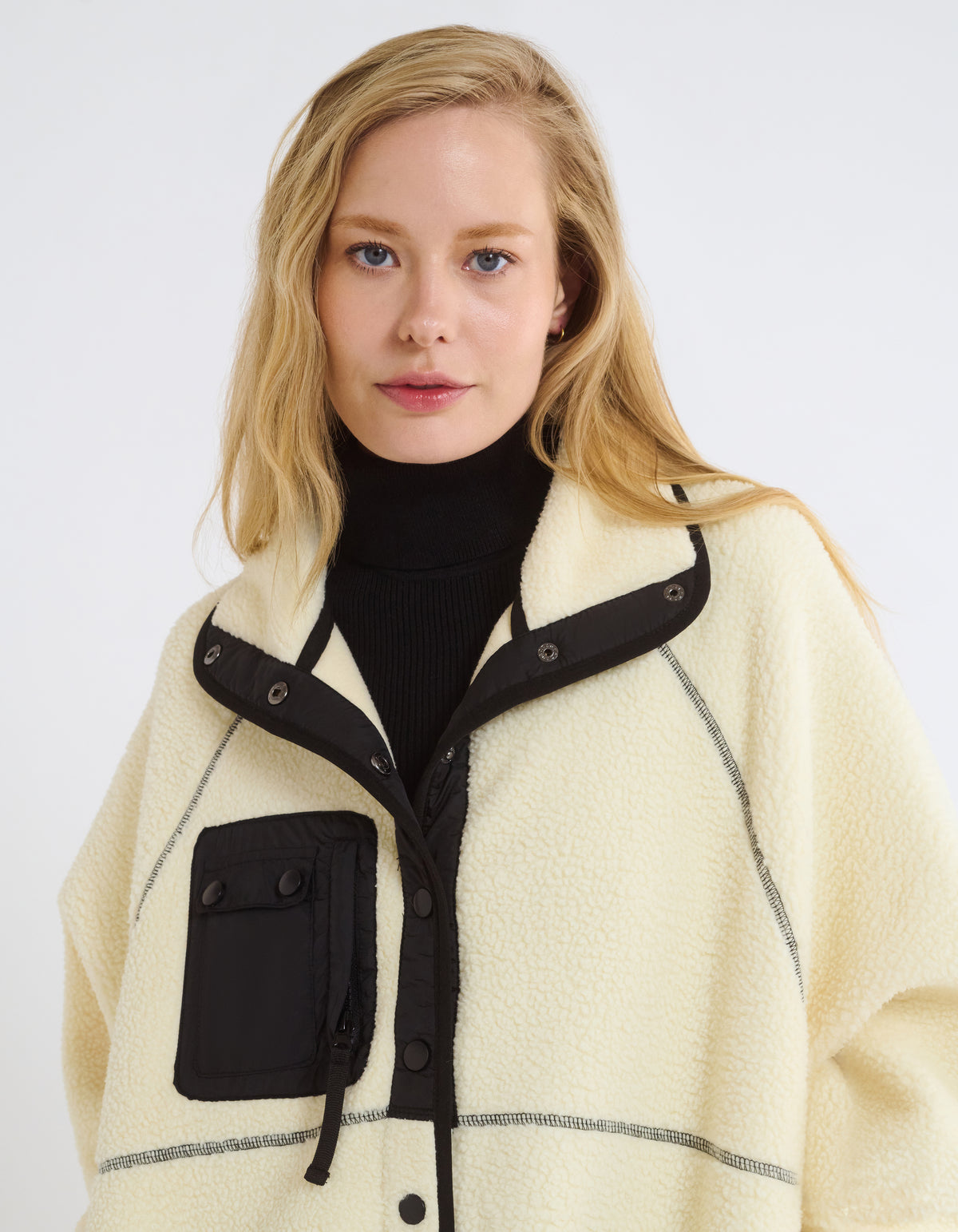 Aprés Sherpa Jacket | Ecru