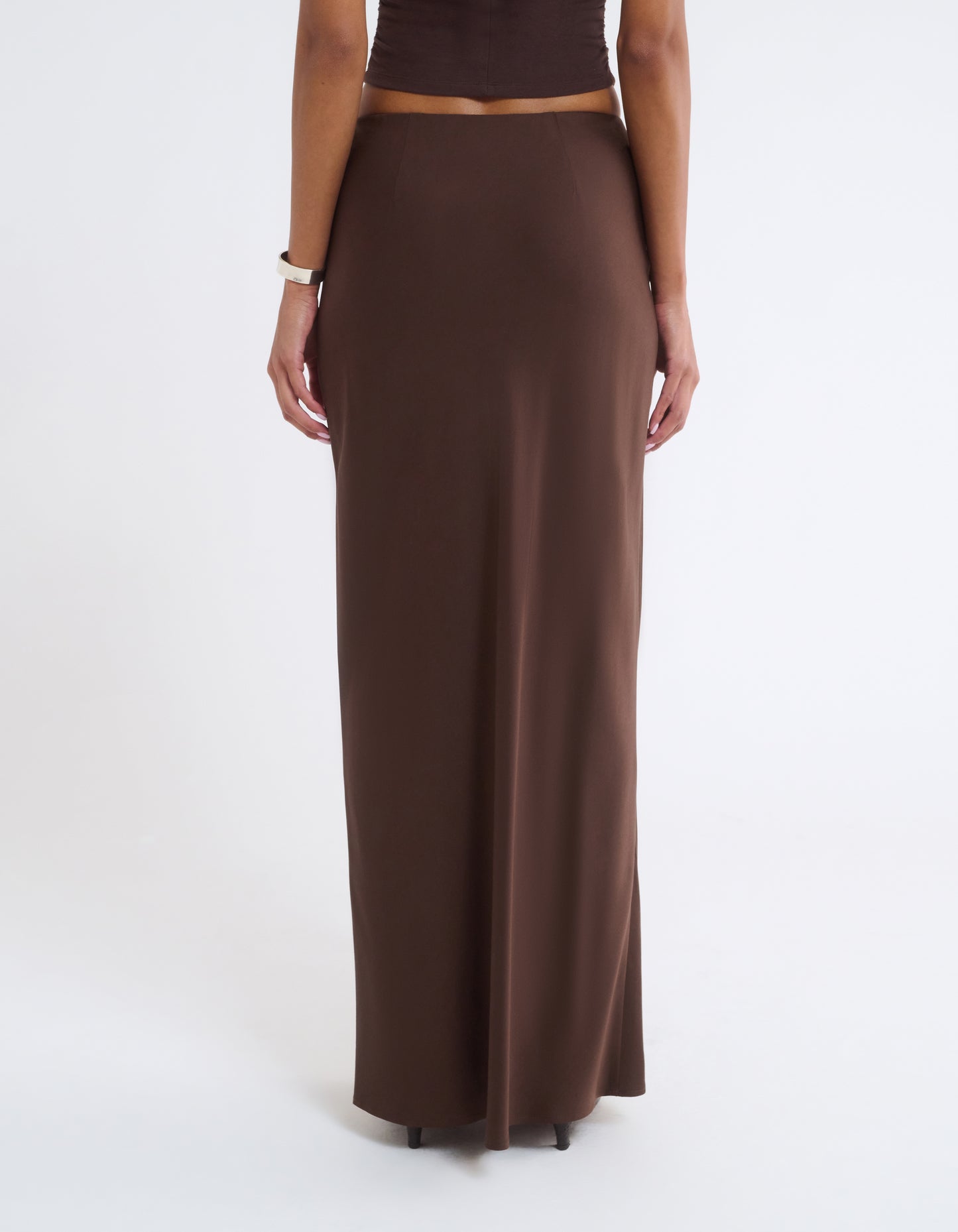 Archive Bias Maxi Skirt | Espresso