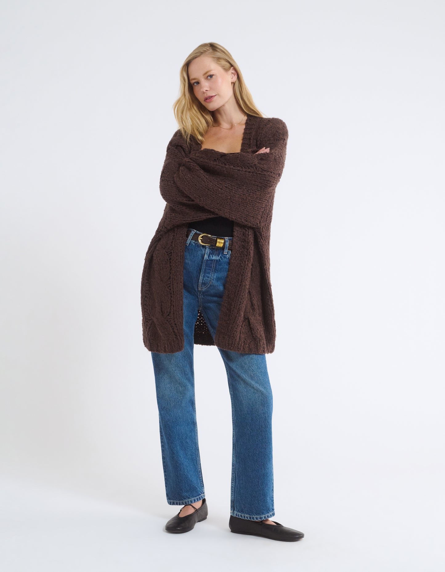 Aspen Cardigan | Espresso