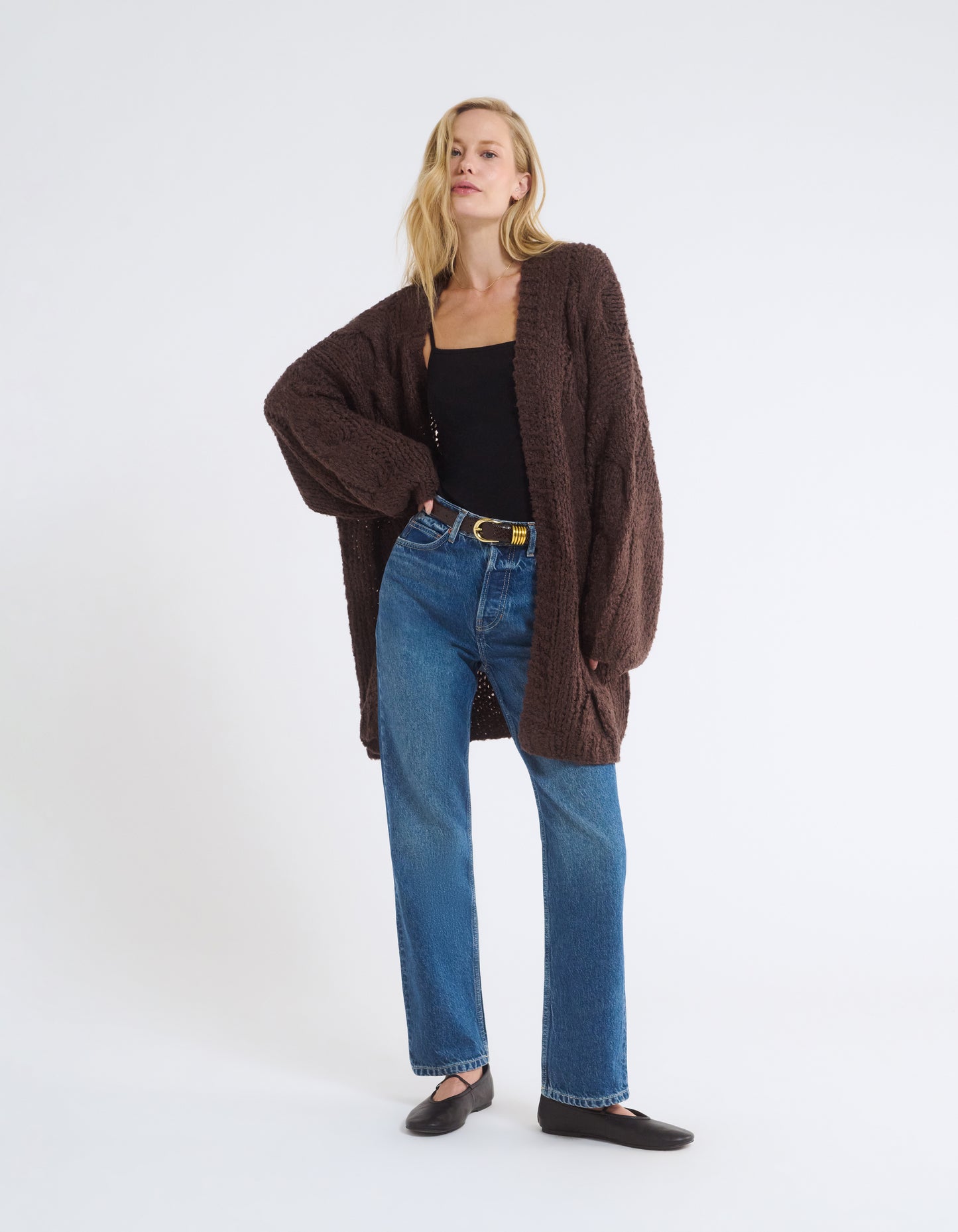 Aspen Cardigan | Espresso