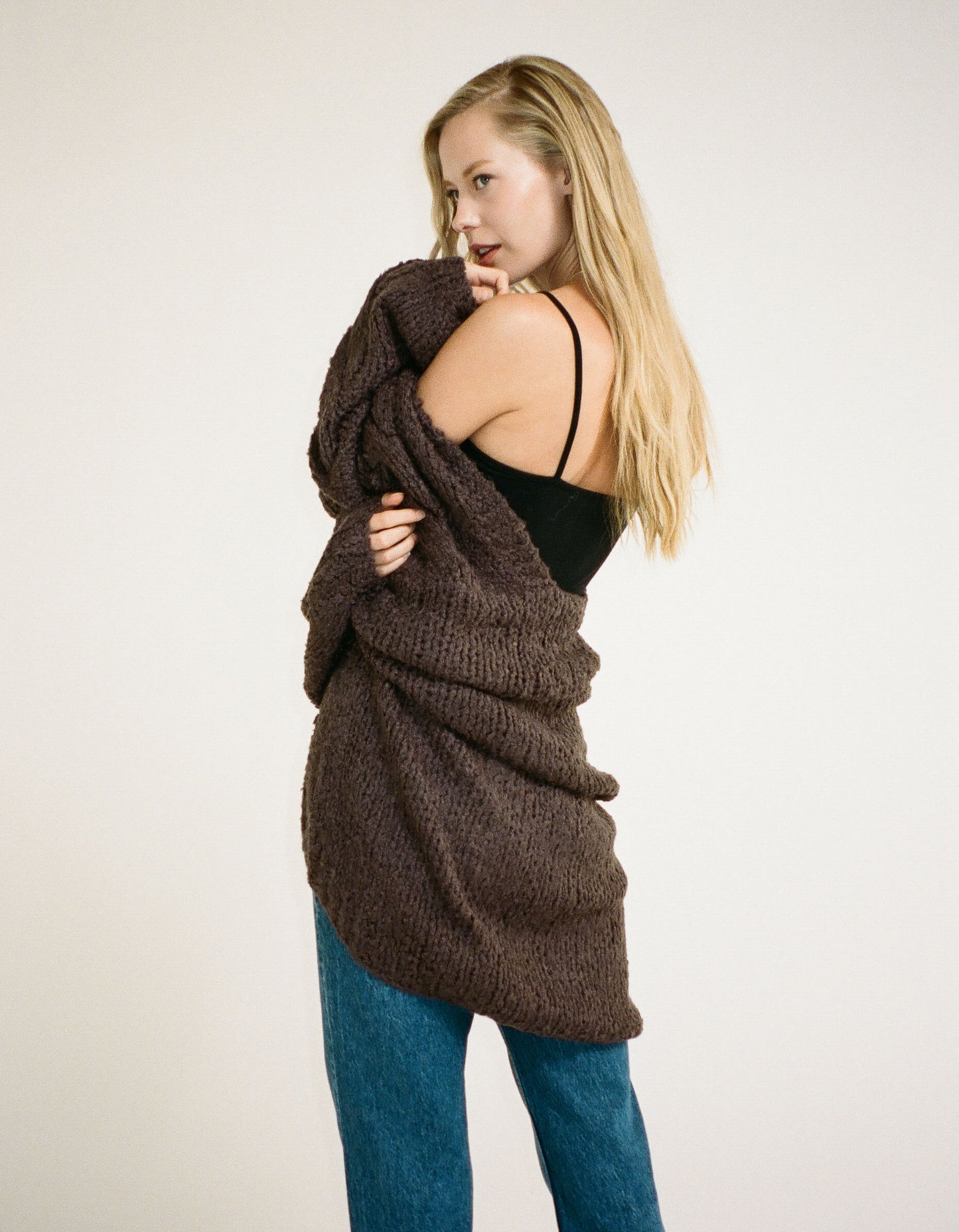 Aspen Cardigan | Espresso