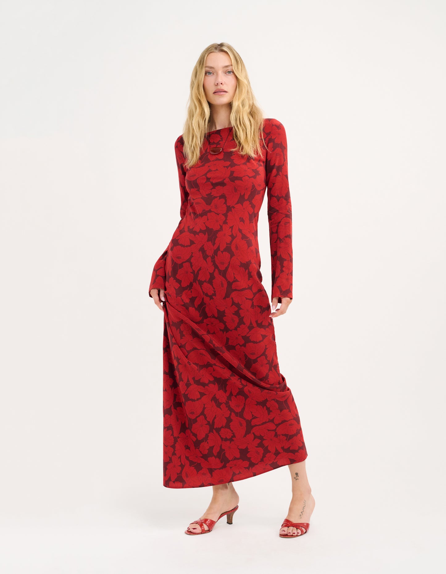 Backstage Maxi Dress | Poppy Fields