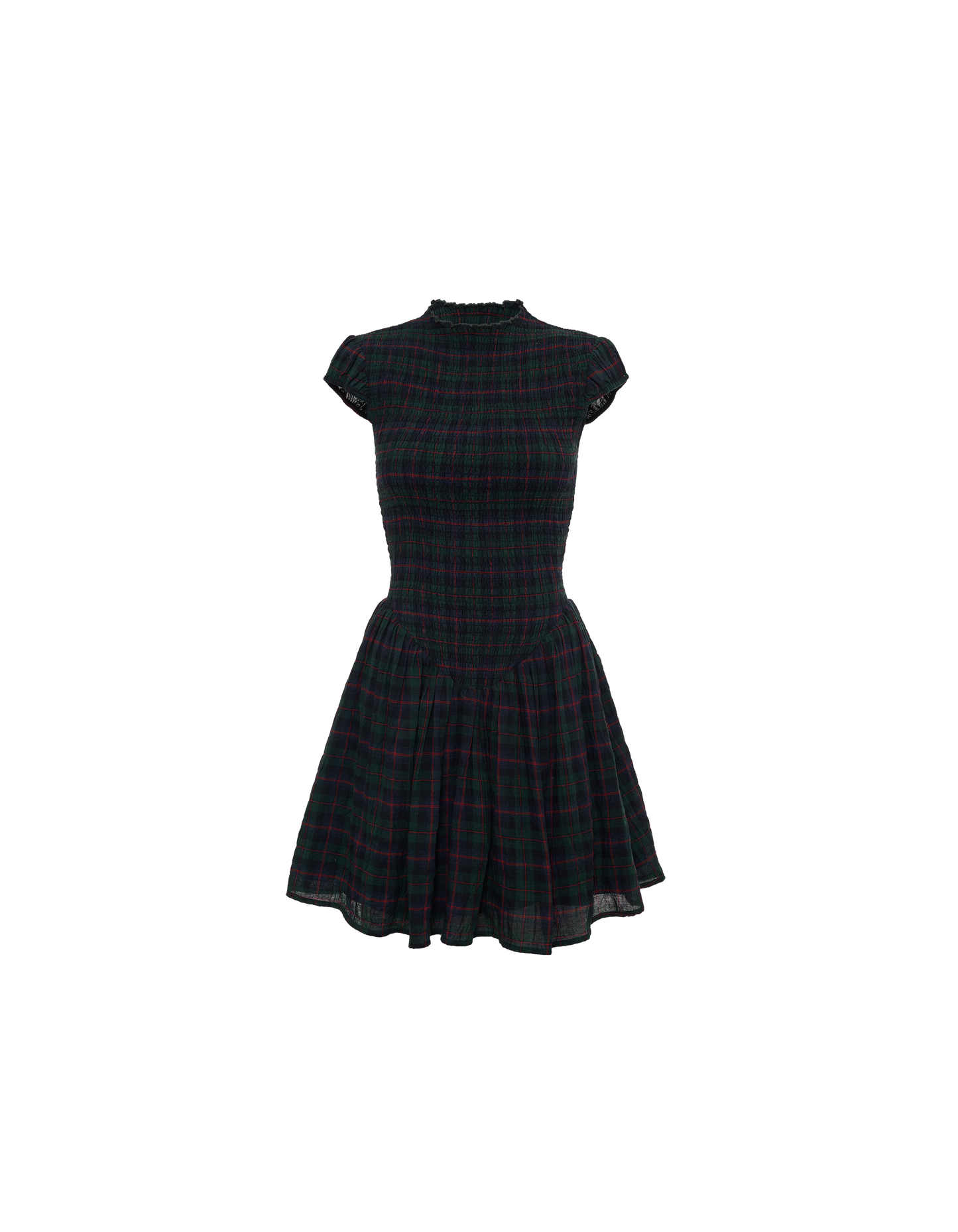 Barclay Mini Dress | Mulberry Tartan