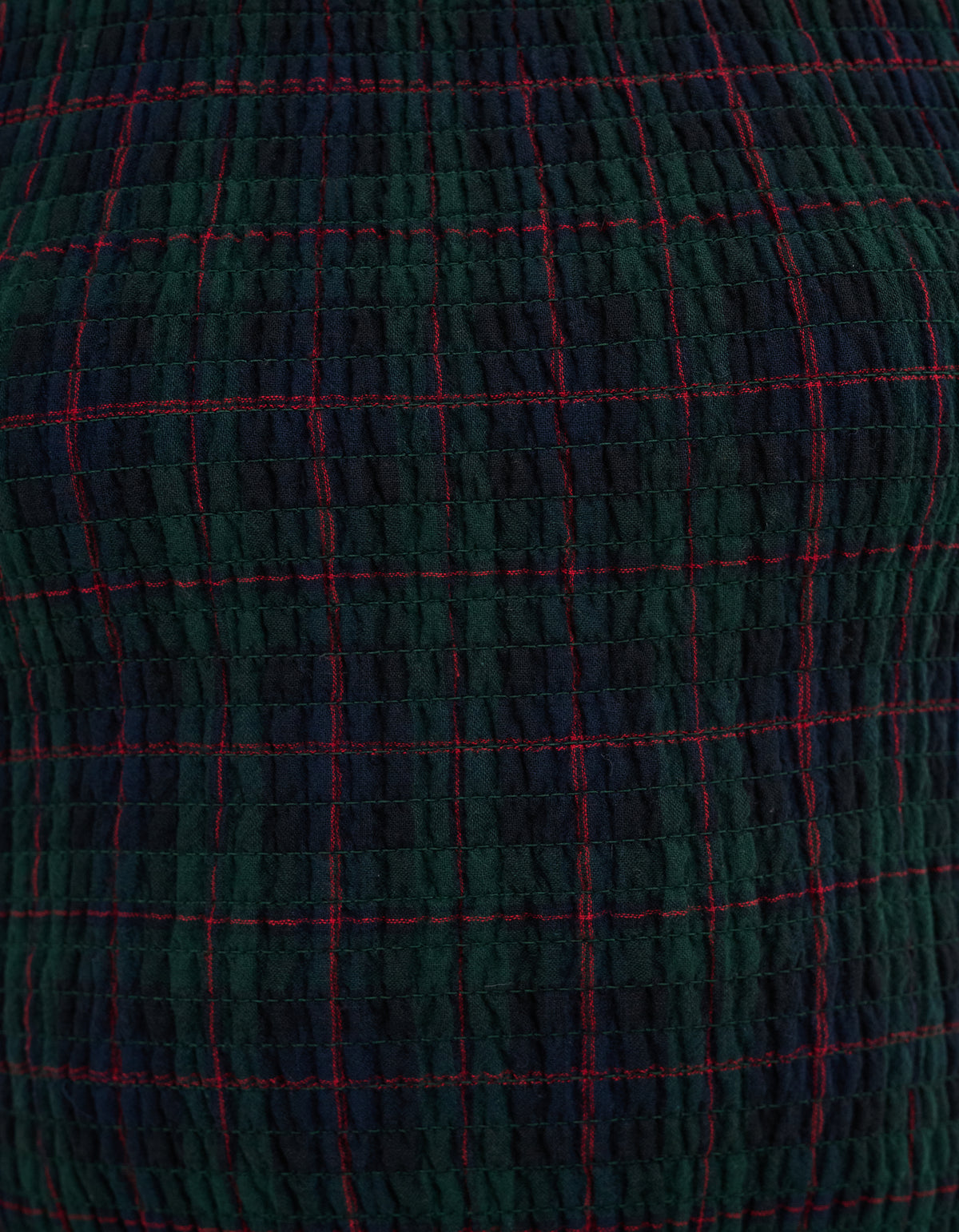 Close up of Plaid Mulberry Tartan Print