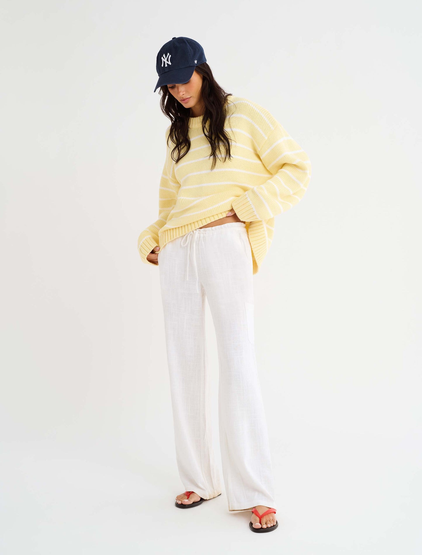 High Fidelity Pant | White Linen