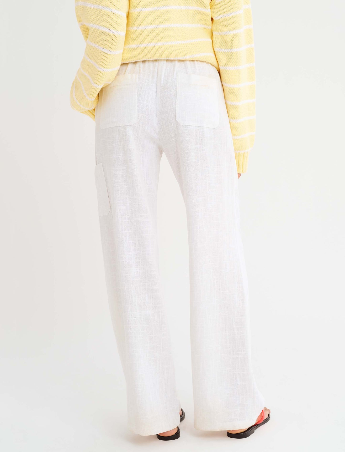 High Fidelity Pant | White Linen