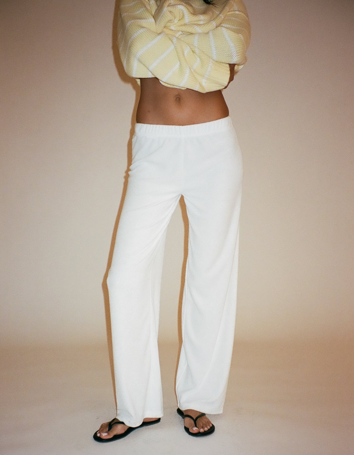 Lounge Pant | White Terry