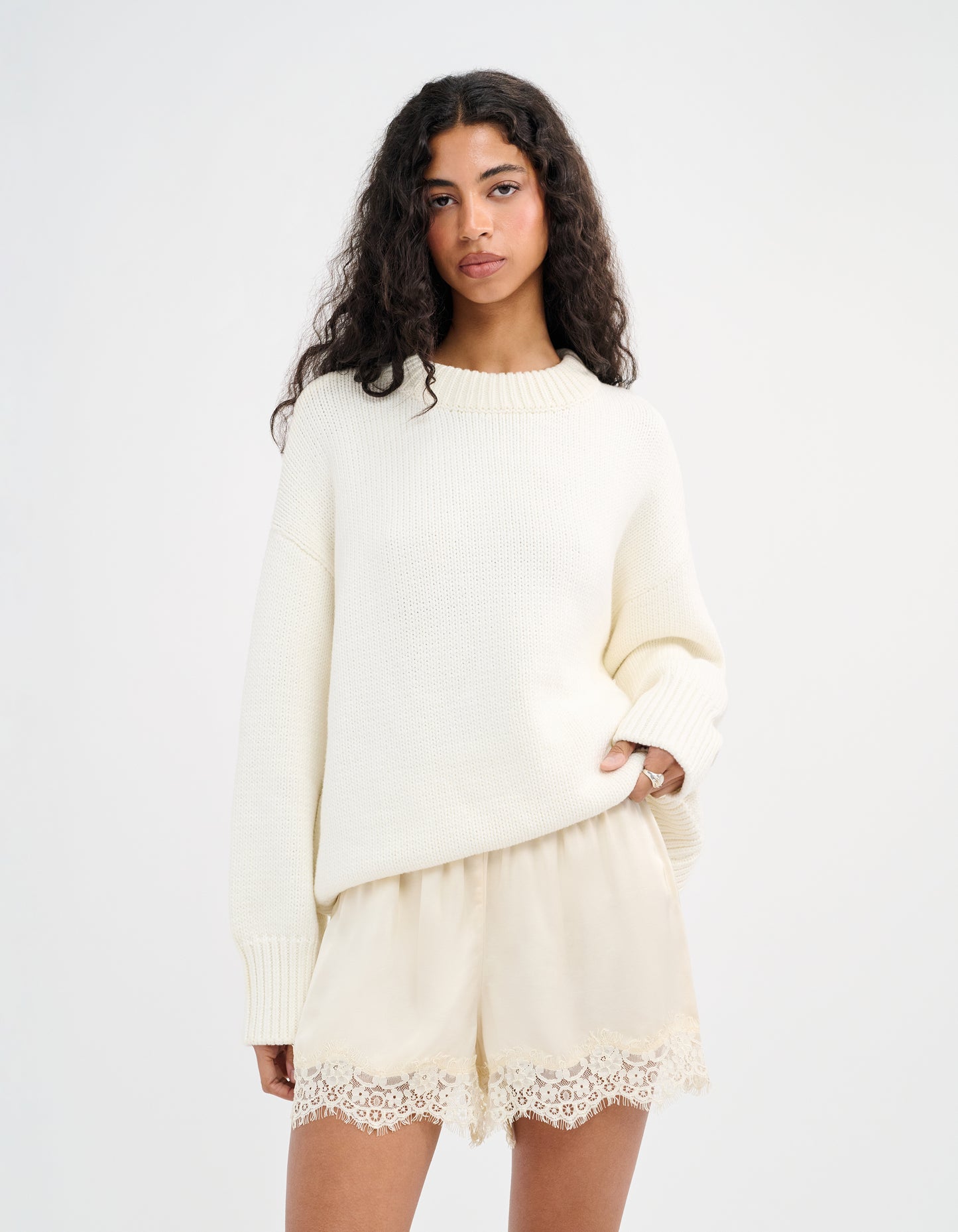 Bloom Short | Ivory