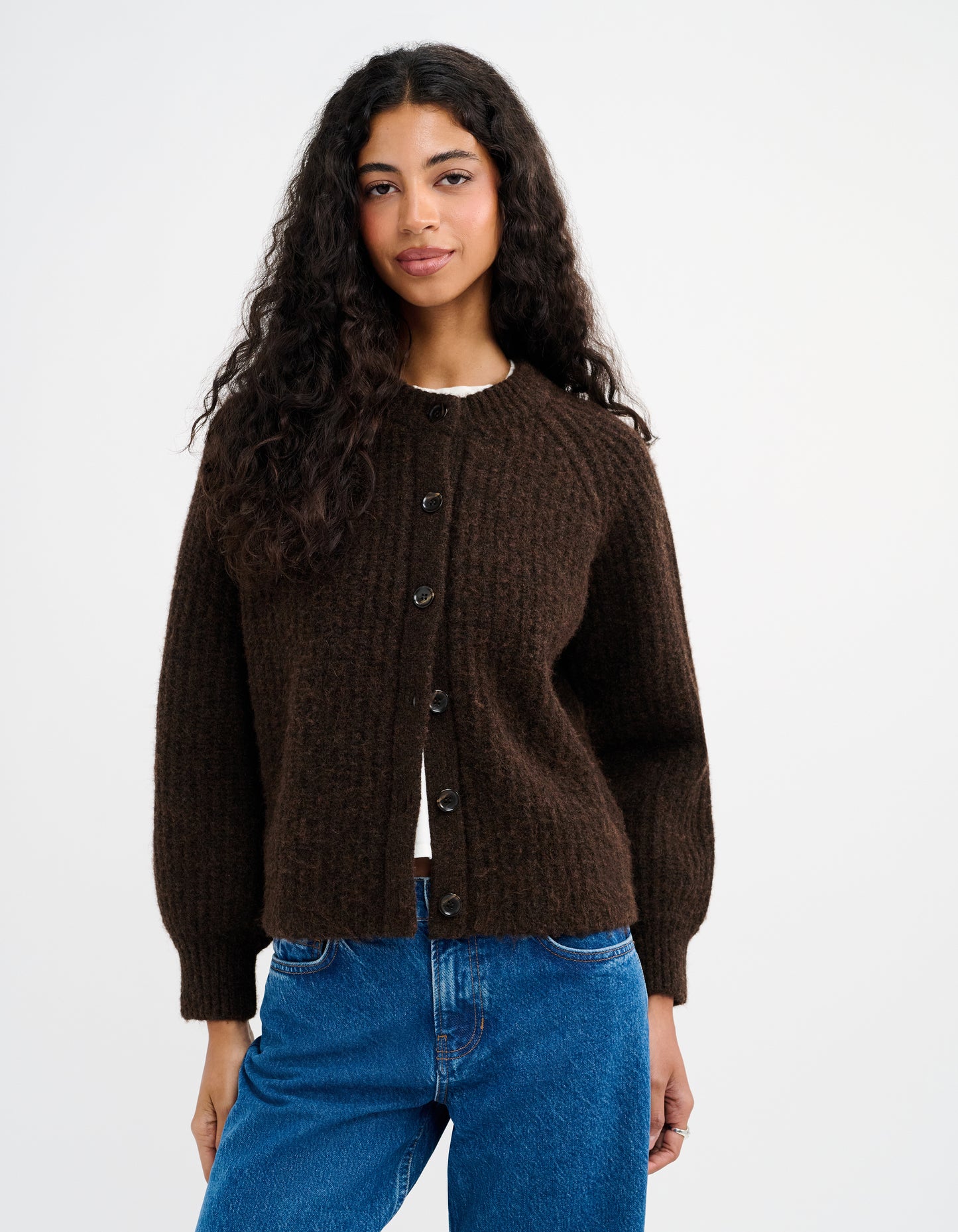 Cabin Cardigan | Espresso Heather
