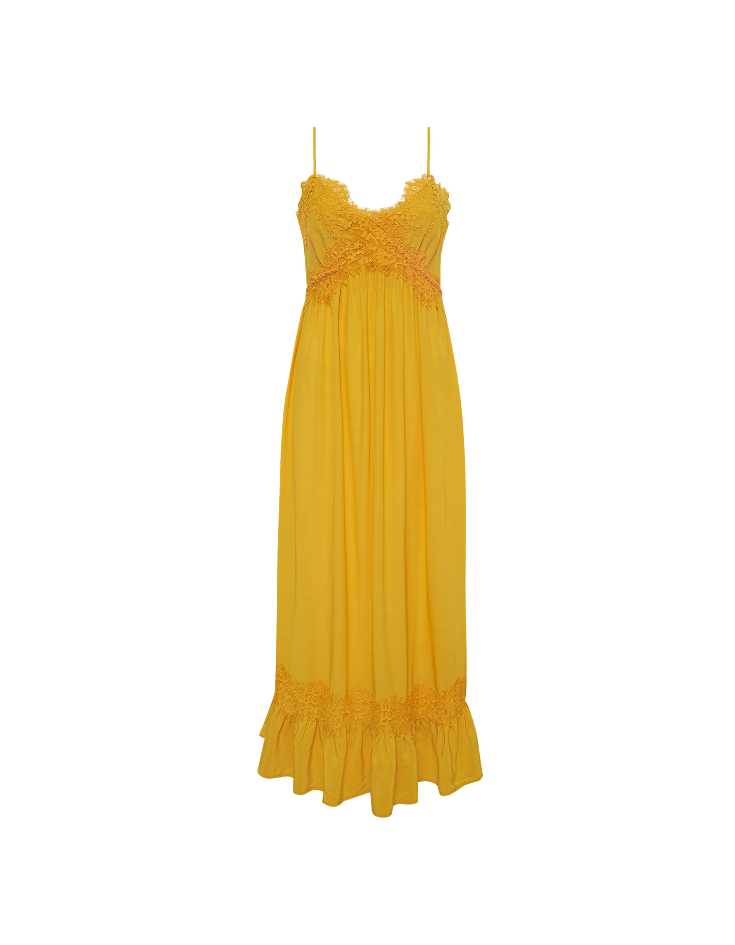 Driftlace Midi Dress | Marigold