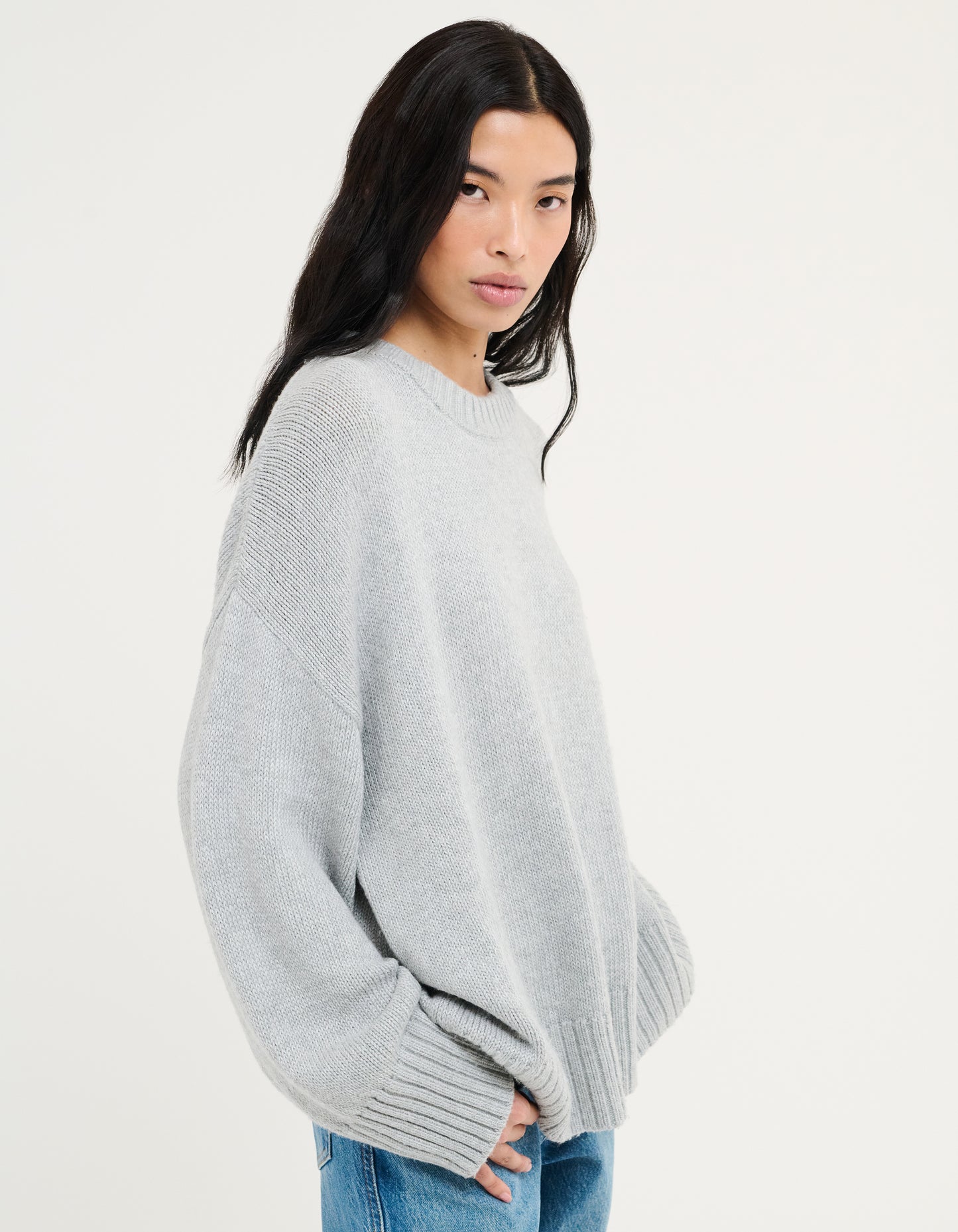 Fair Isle Sweater | Heather Gray
