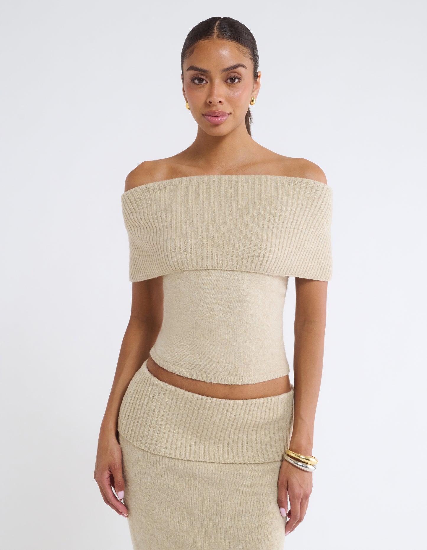 Fairfield Foldover Top | Latte