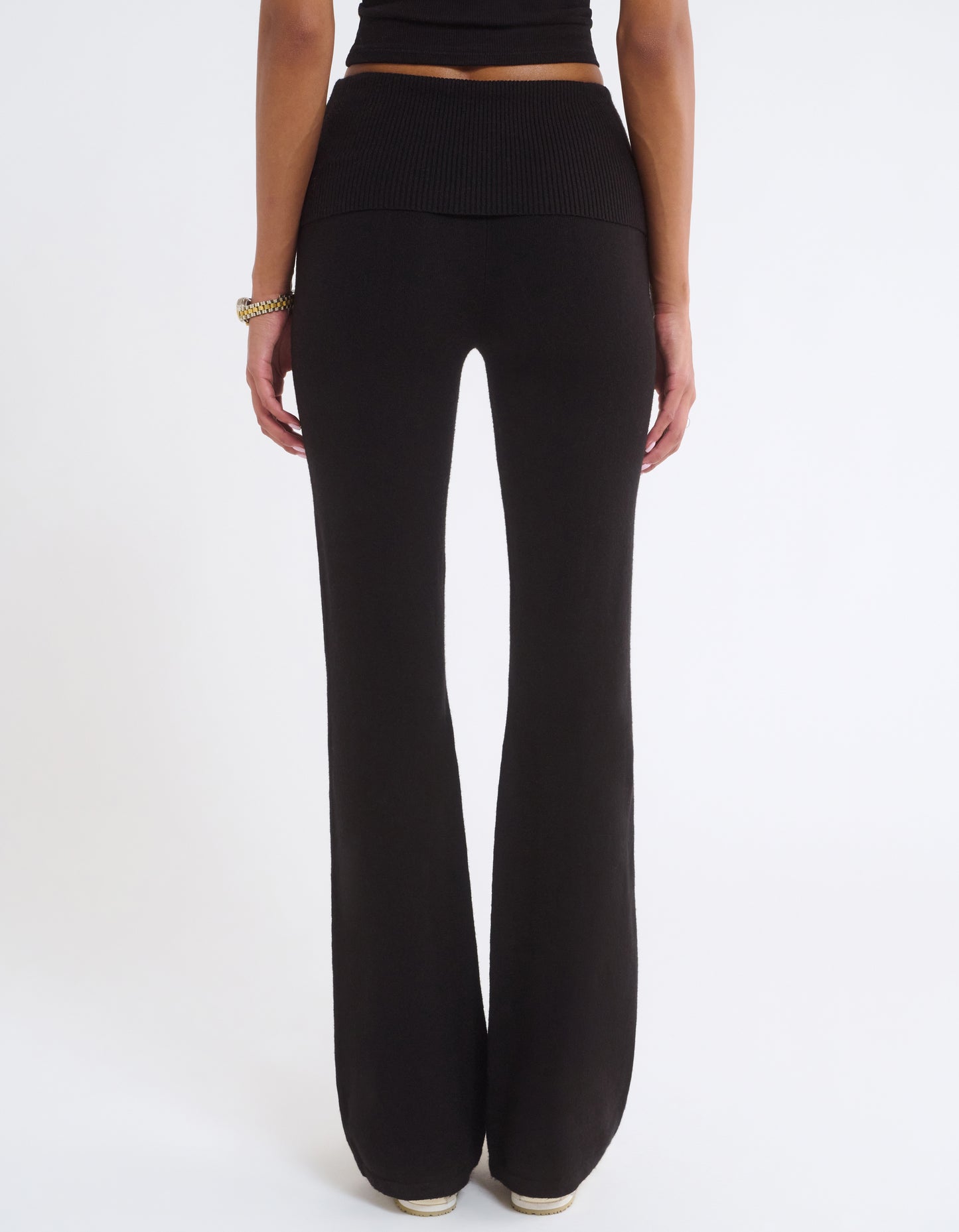 Foldover Pant | Black