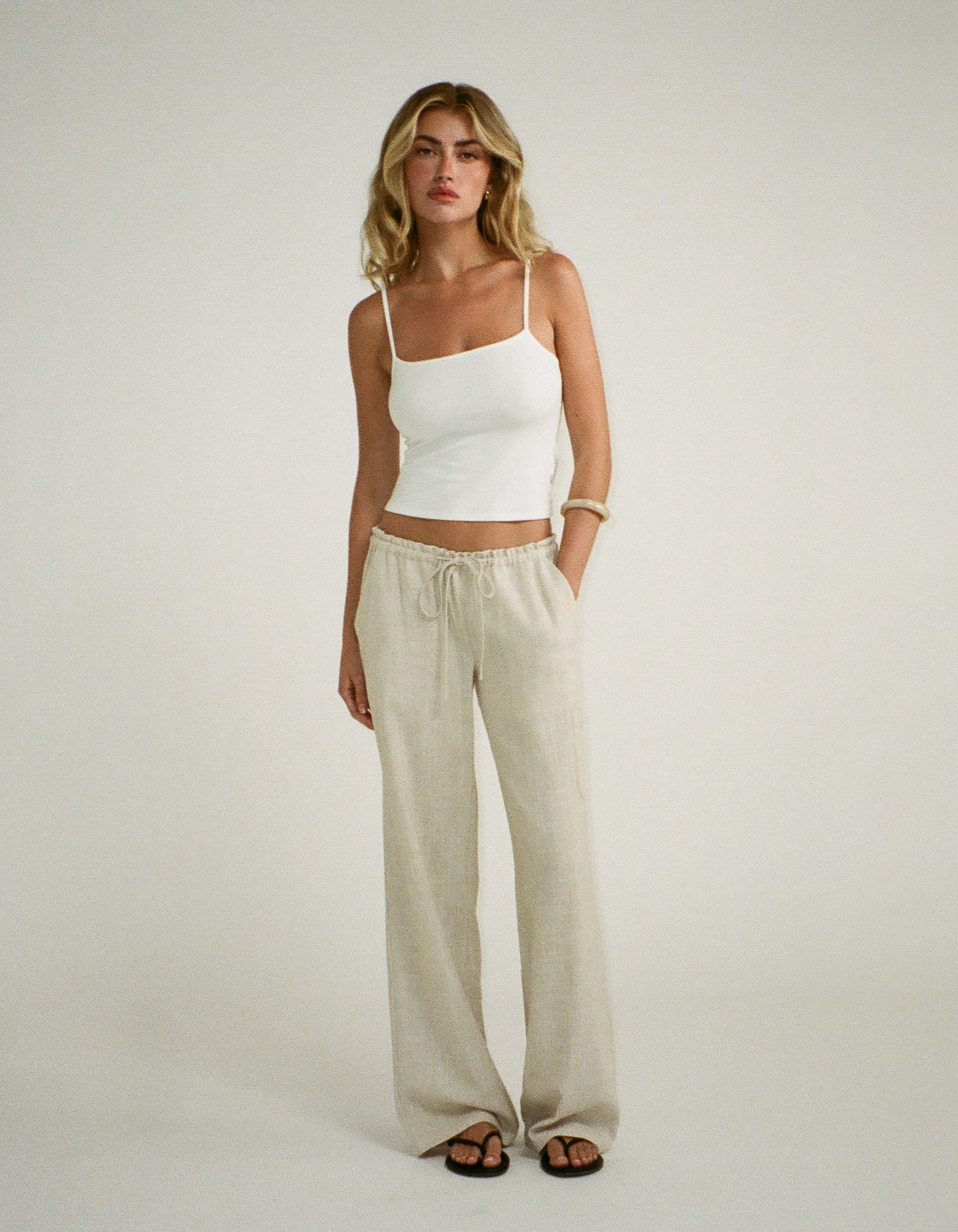 High Fidelity Pant | Natural Linen