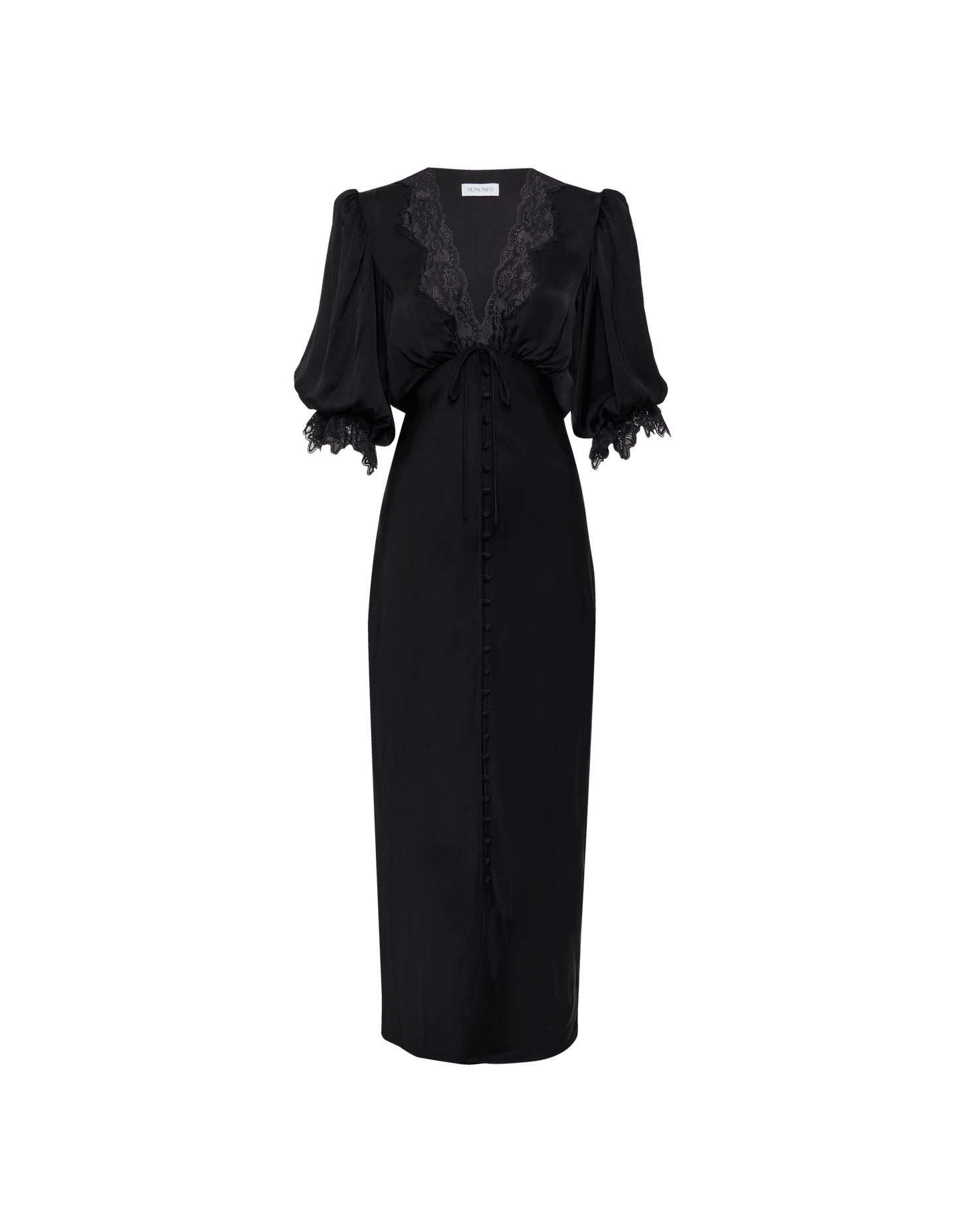 Honey Duster Maxi Dress | Black - Maxi Dress