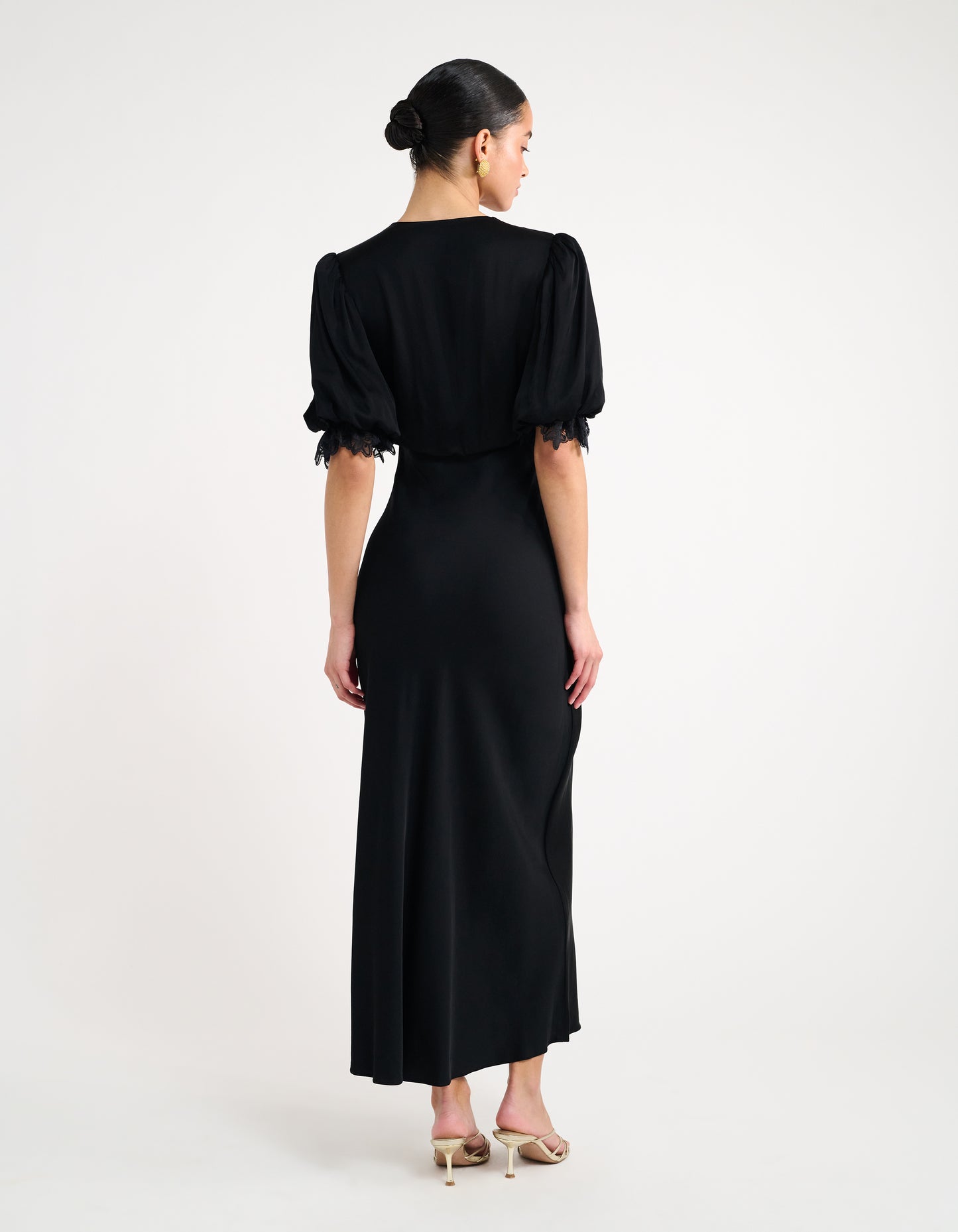 Honey Duster Maxi Dress | Black