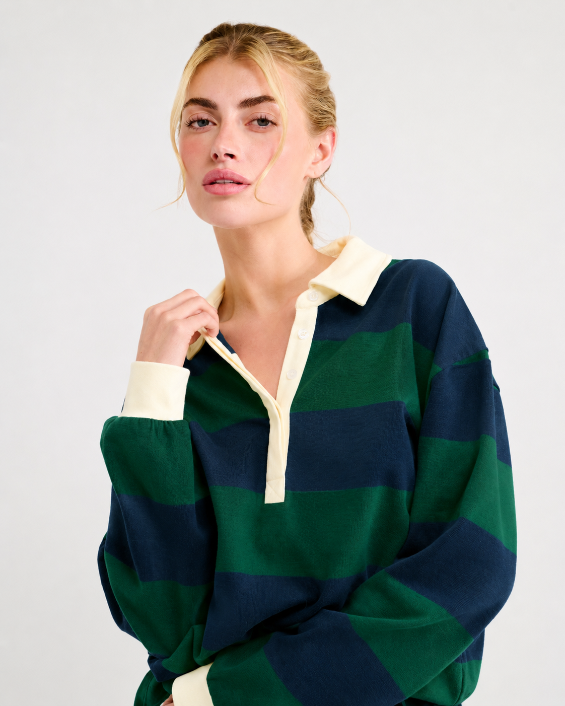 Ivy League Pullover | Dartmouth Stripe