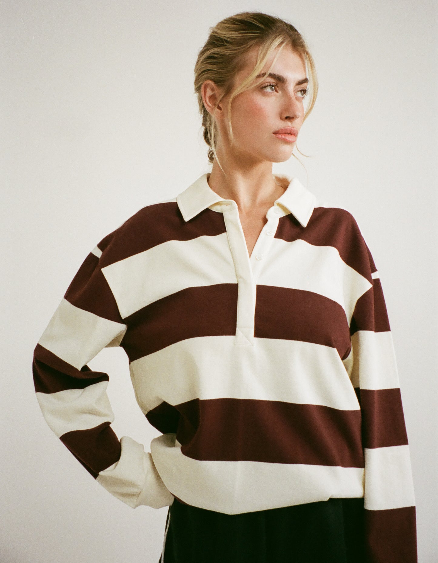 Ivy League Pullover | Harvard Stripe