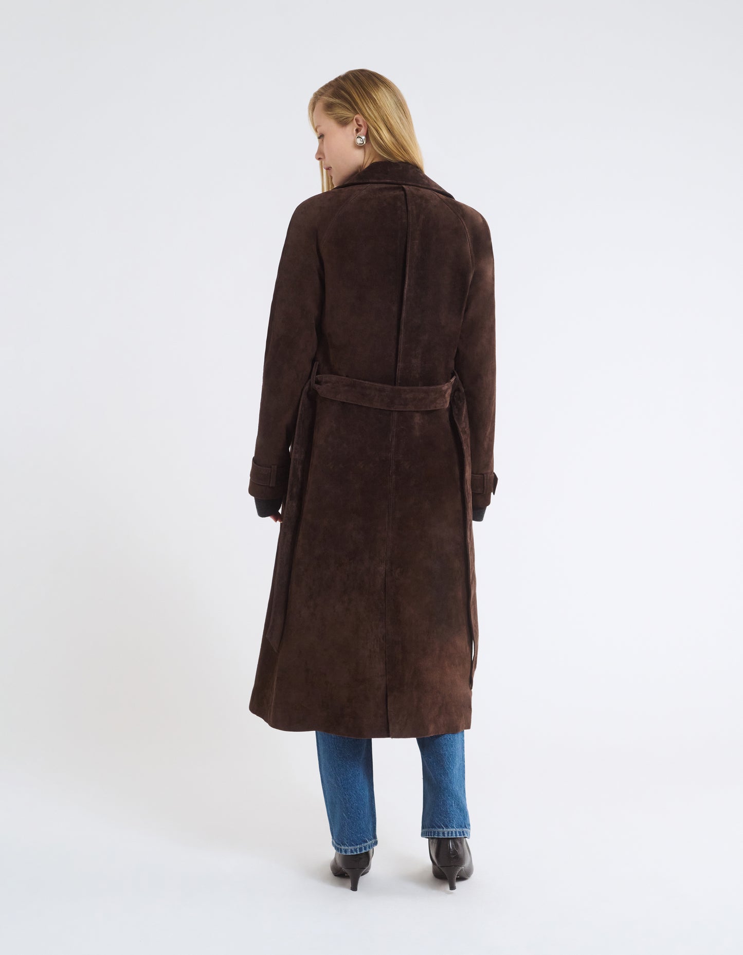 Kennedy Trench | Espresso Suede