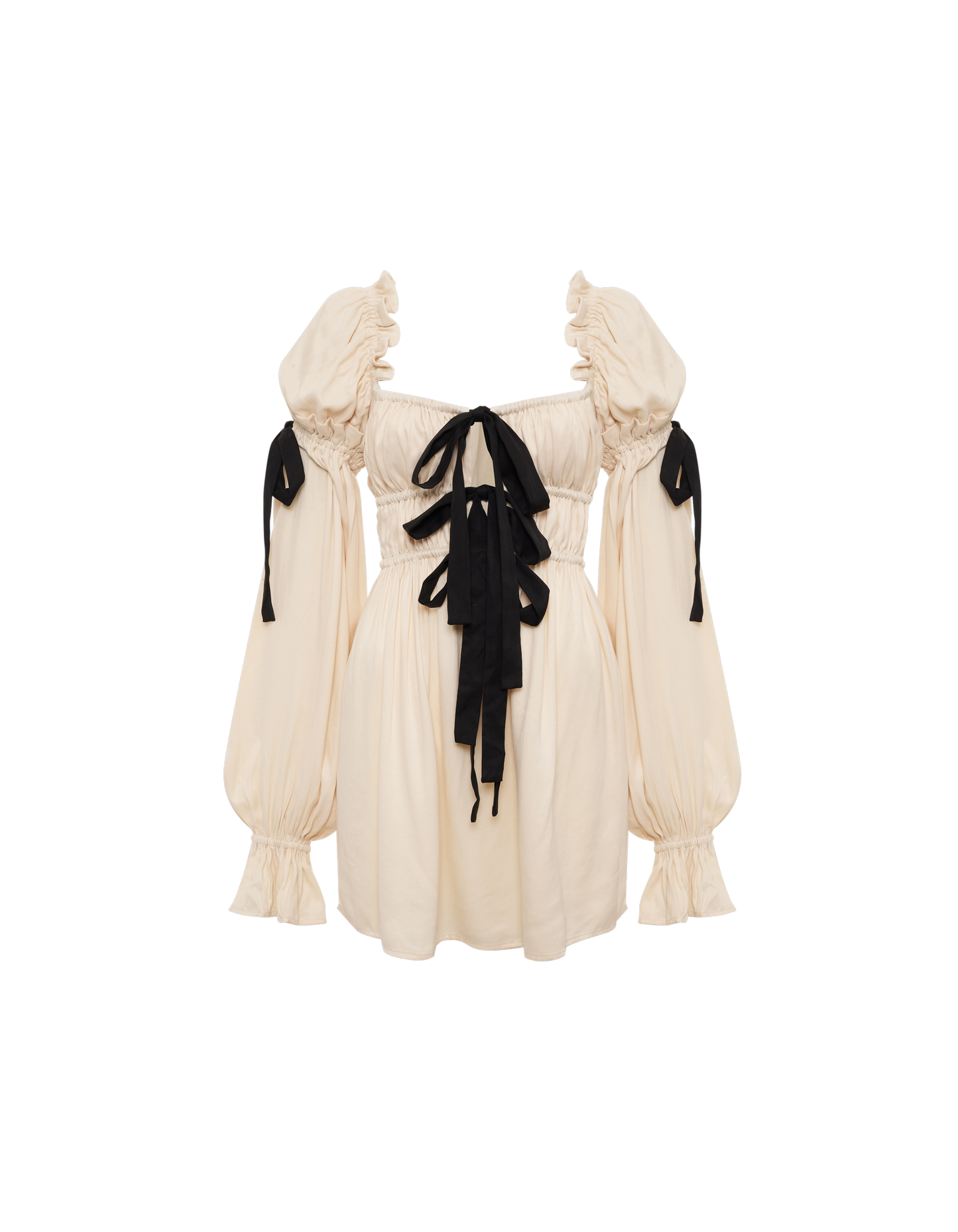 Macbeth Mini Dress | Bone - Mini Dress