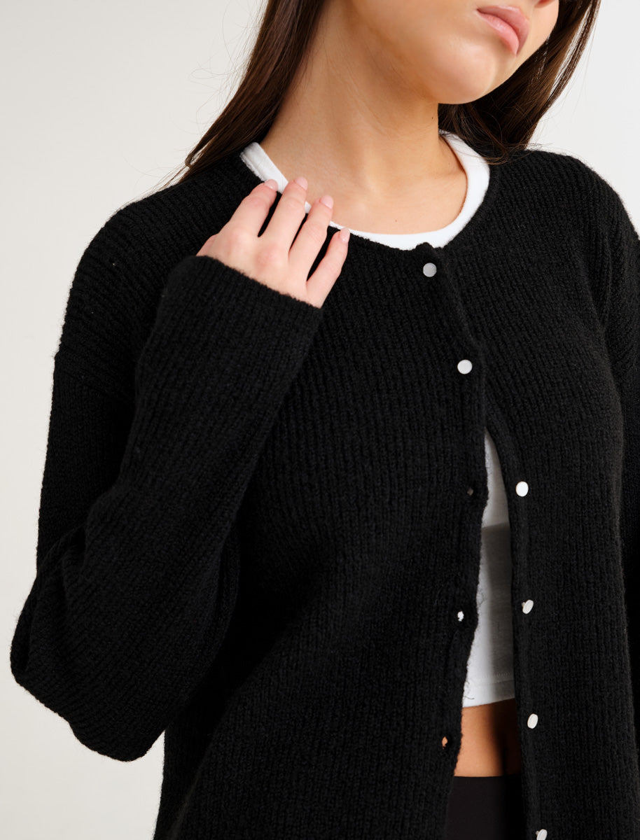 Newport Cardigan | Black