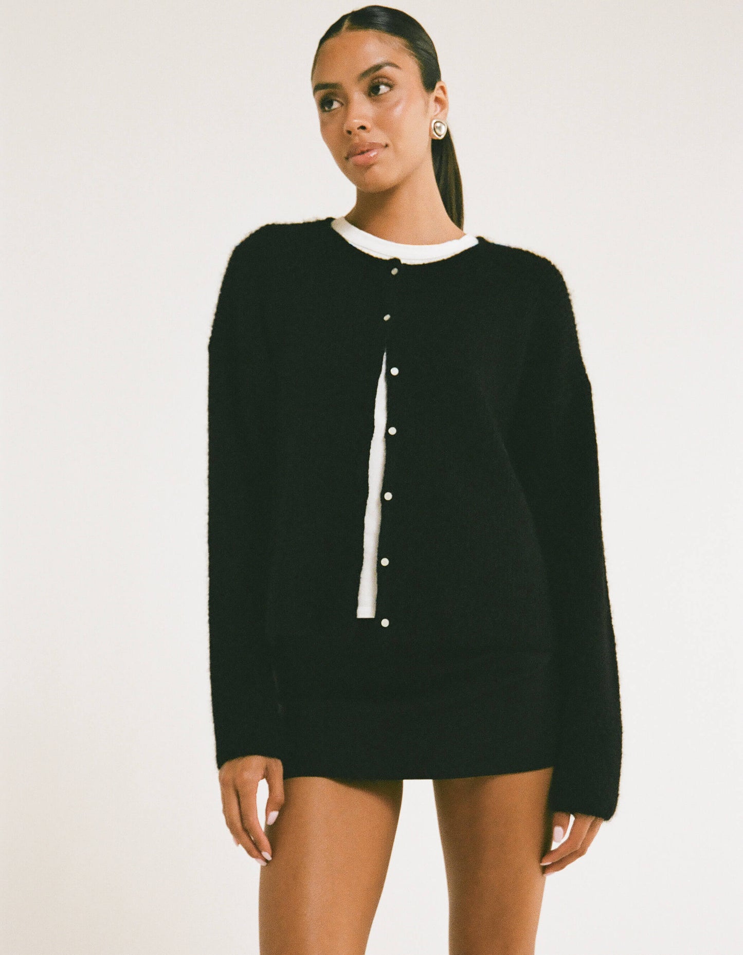 Newport Cardigan | Black