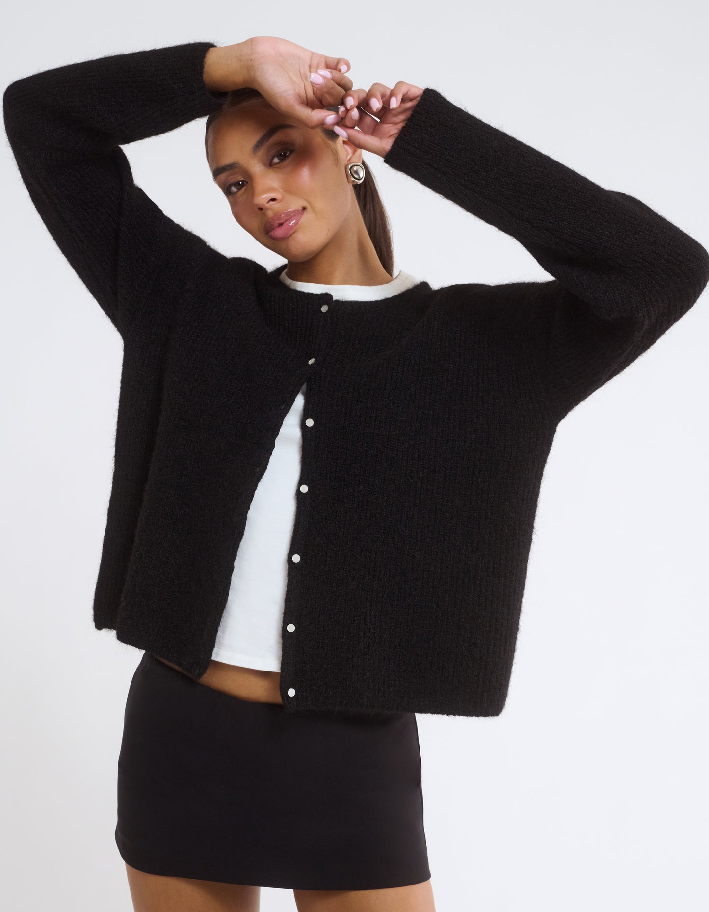 Newport Cardigan | Black