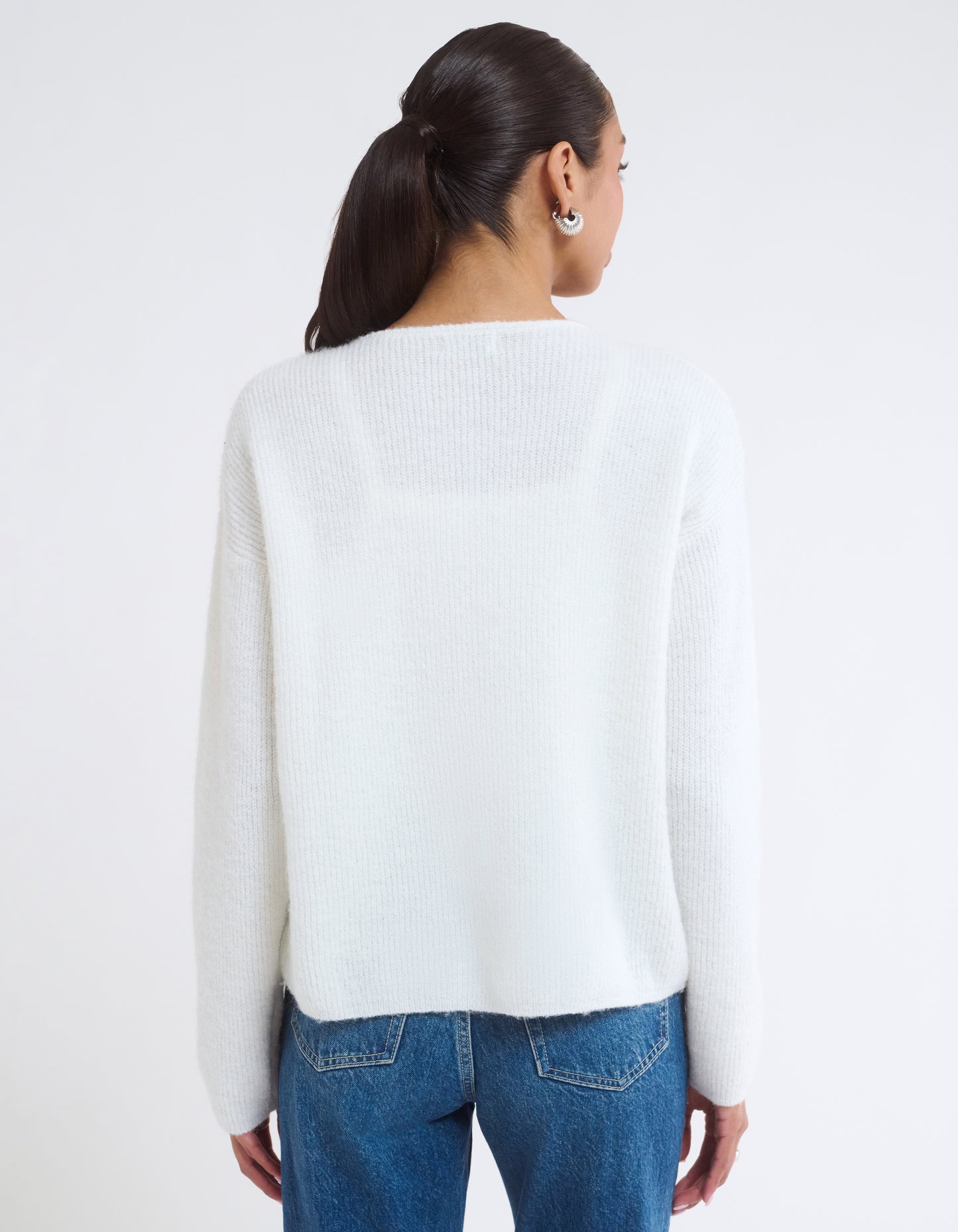 Newport Cardigan | Ivory