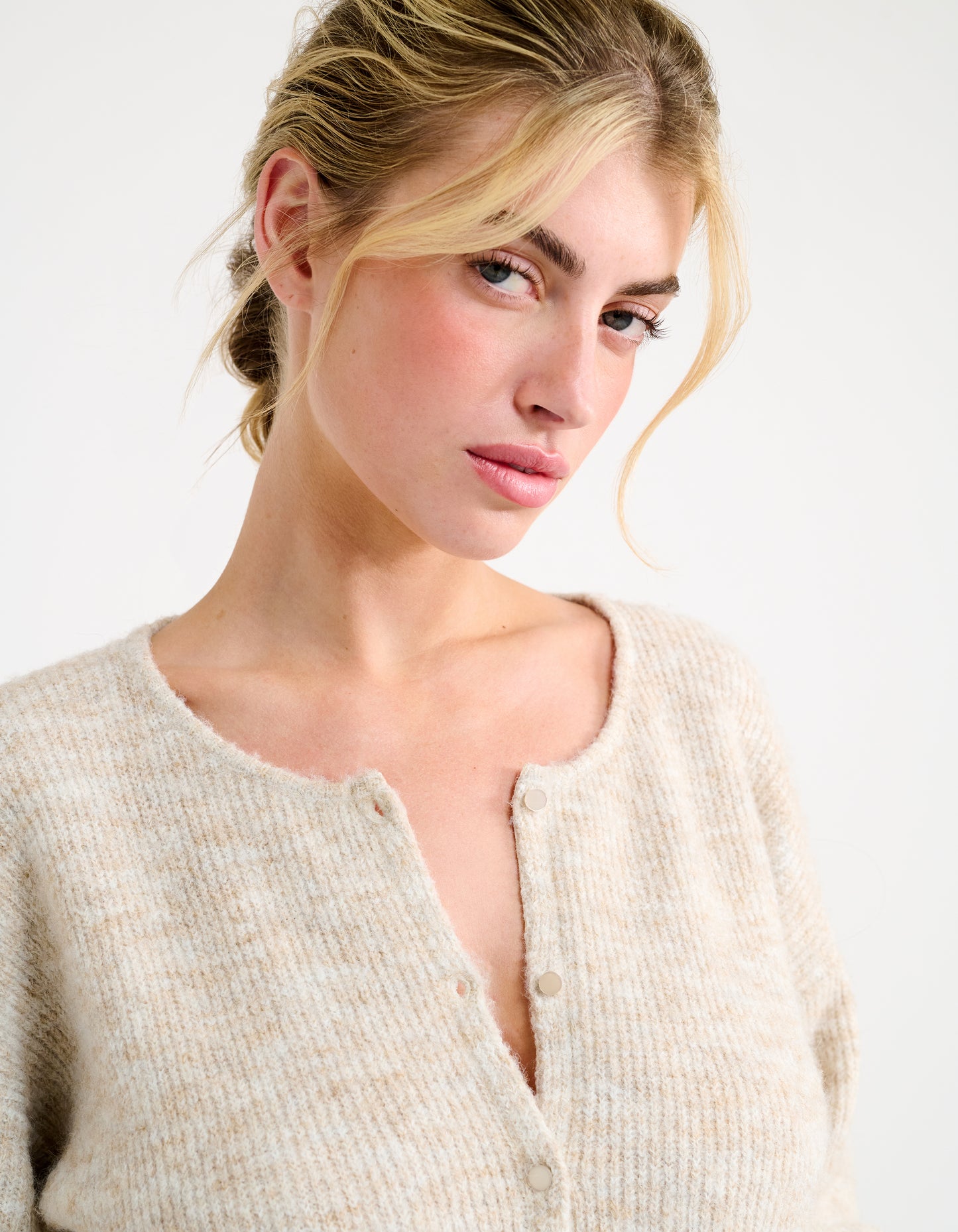 Newport Cardigan | Oatmeal Heather