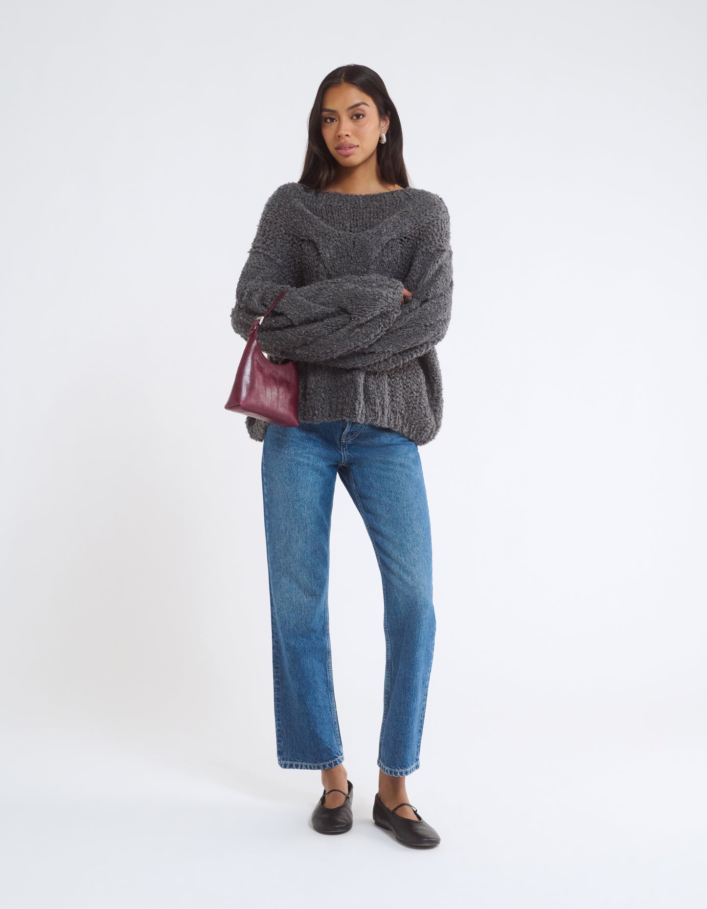 Nonna Sweater | Charcoal