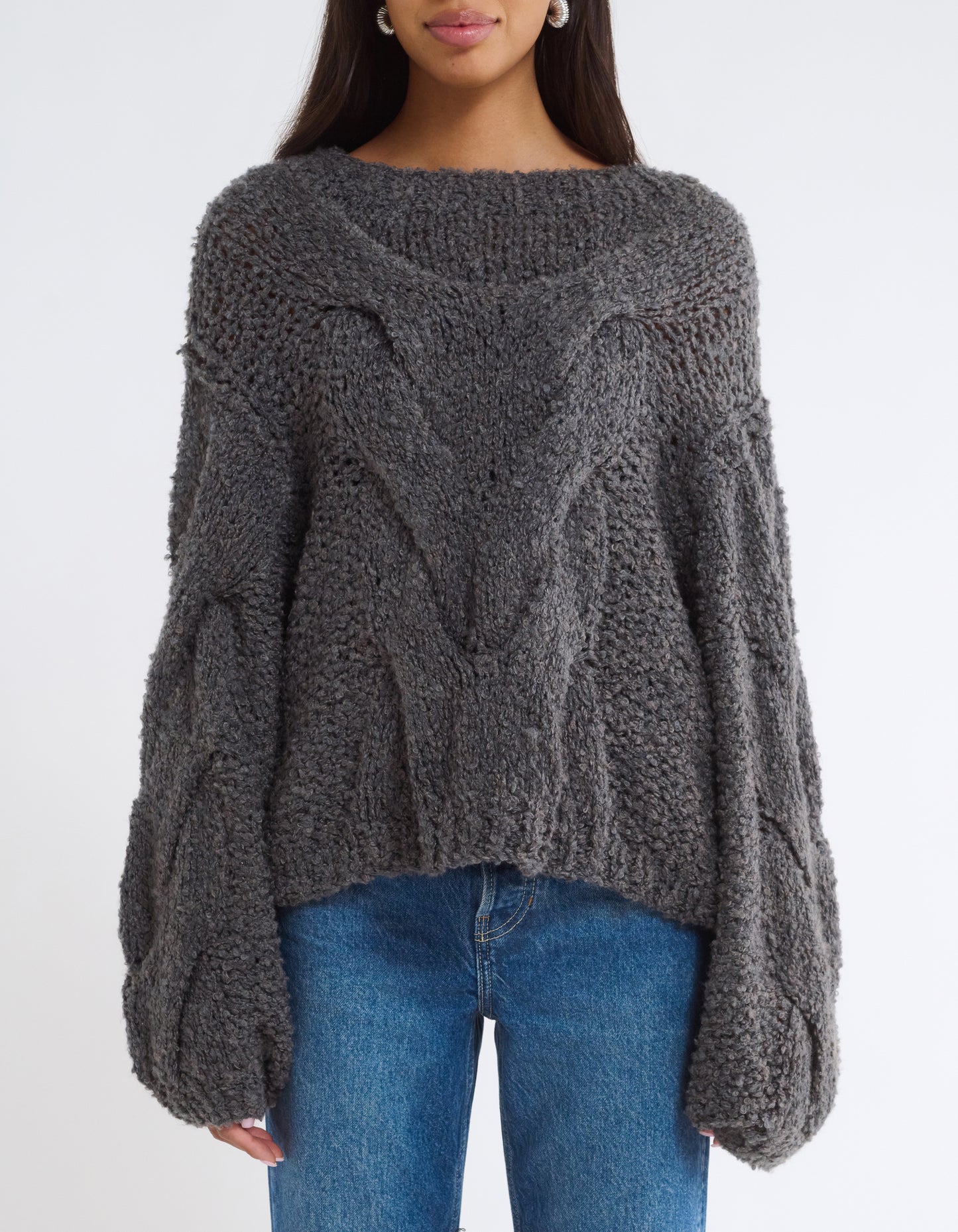 Nonna Sweater | Charcoal