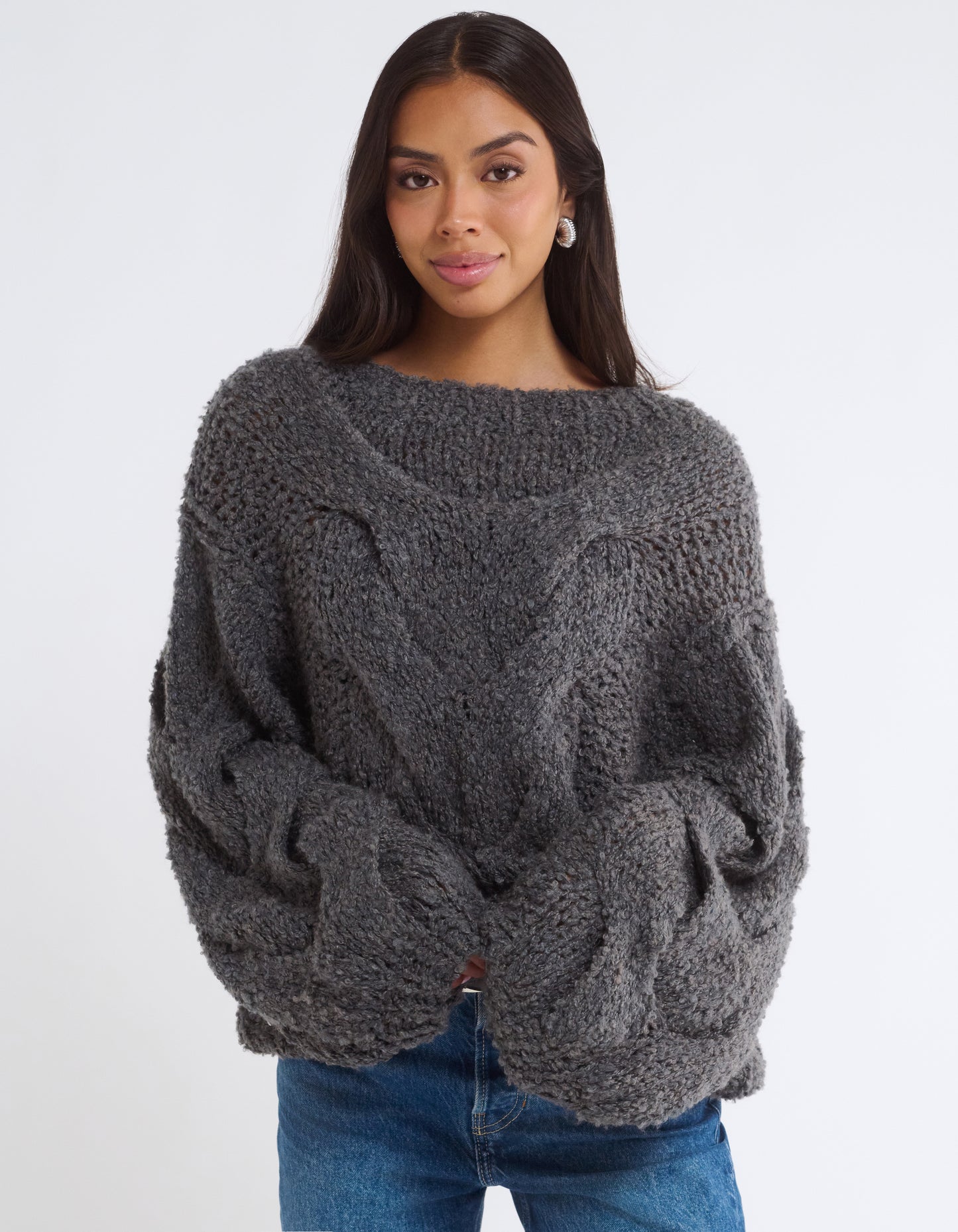 Nonna Sweater | Charcoal