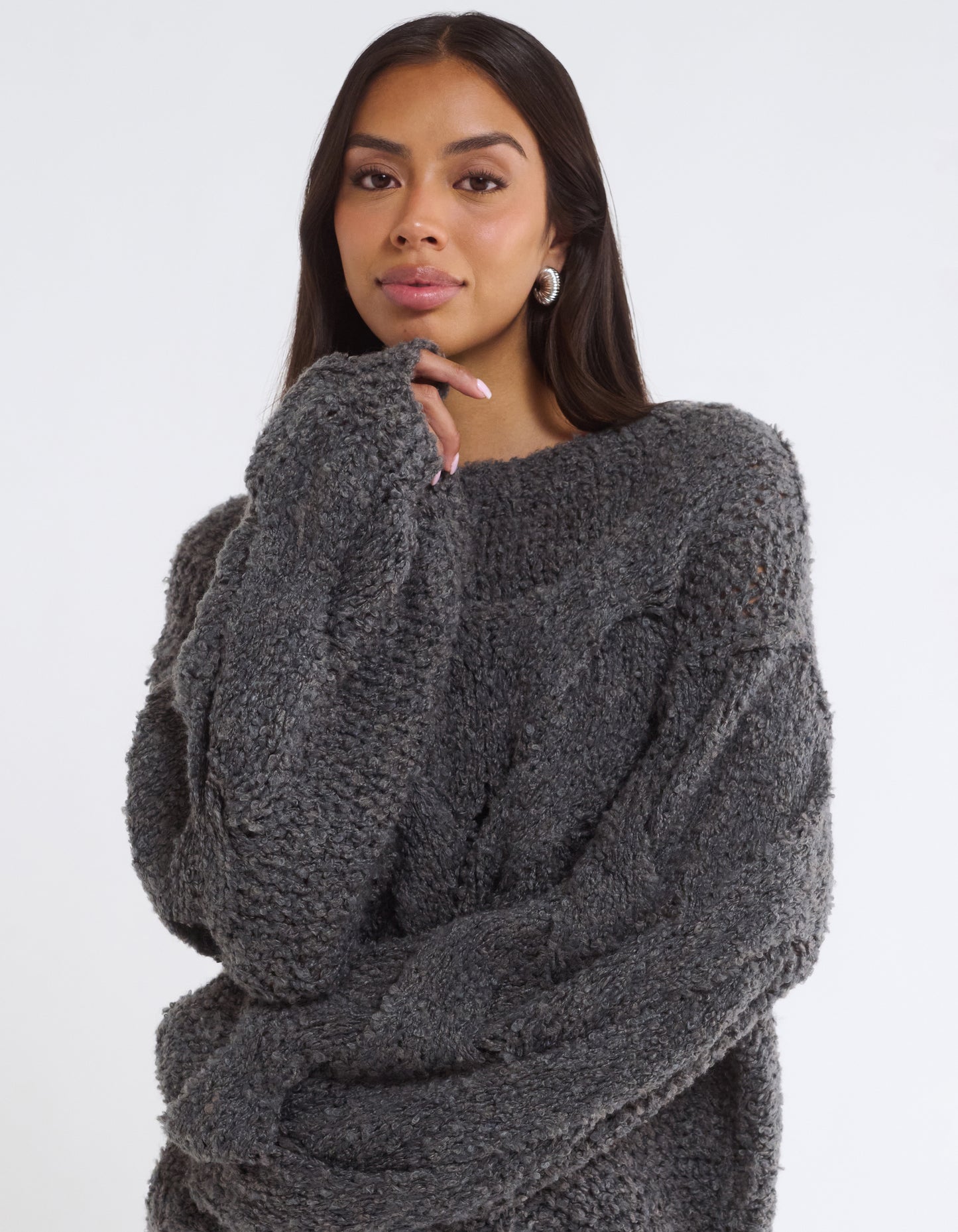 Nonna Sweater | Charcoal