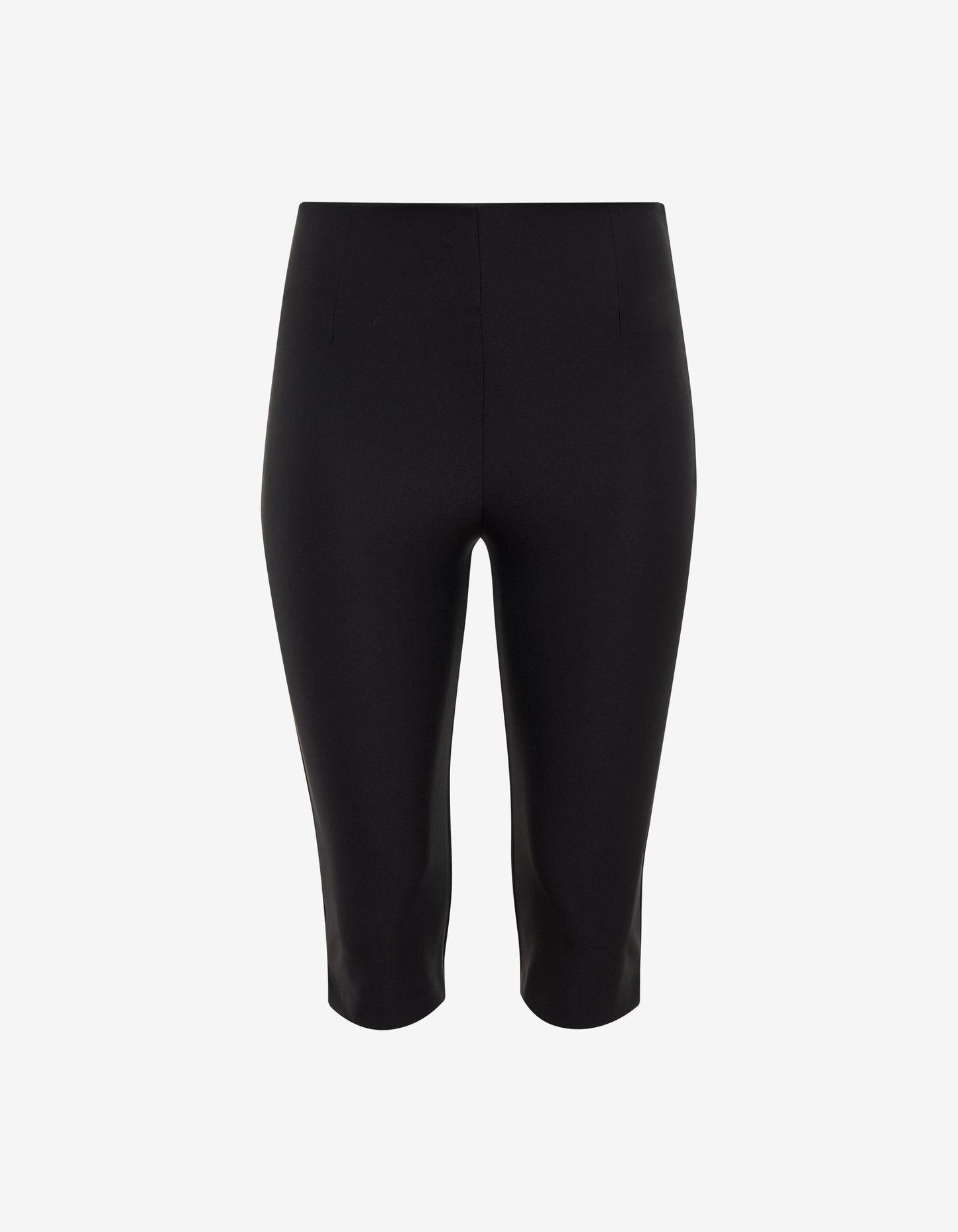 Slim Capri Black Pants