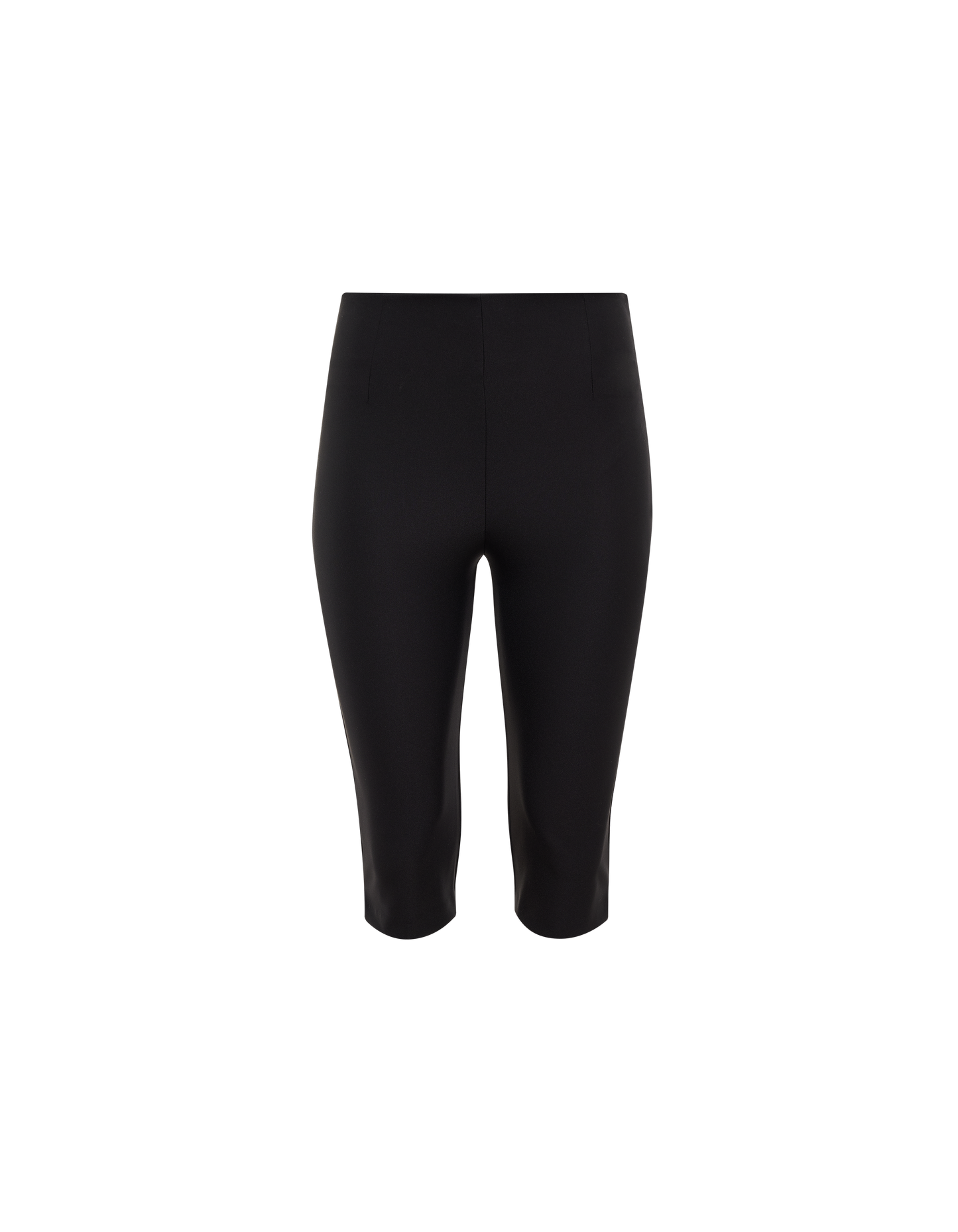 Slim Capri Black Pants