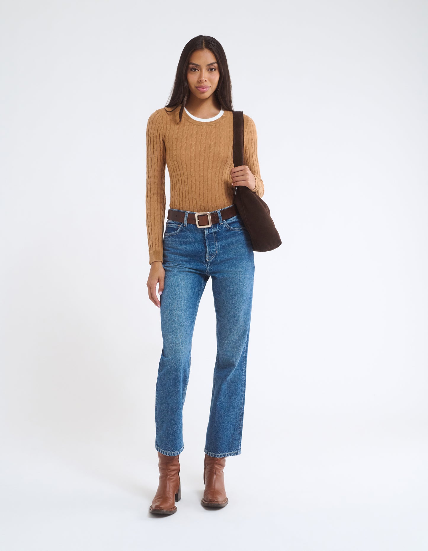 Polo Club Sweater | Camel