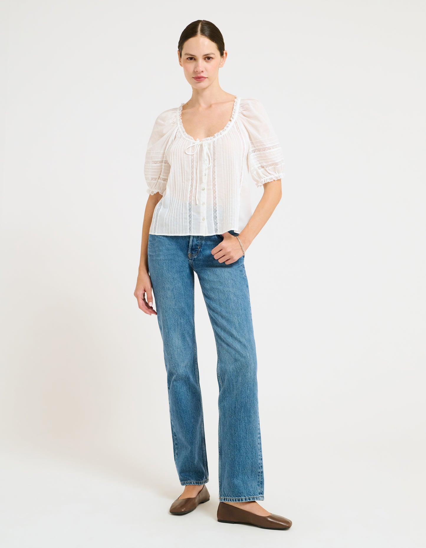 Prairie Top | White