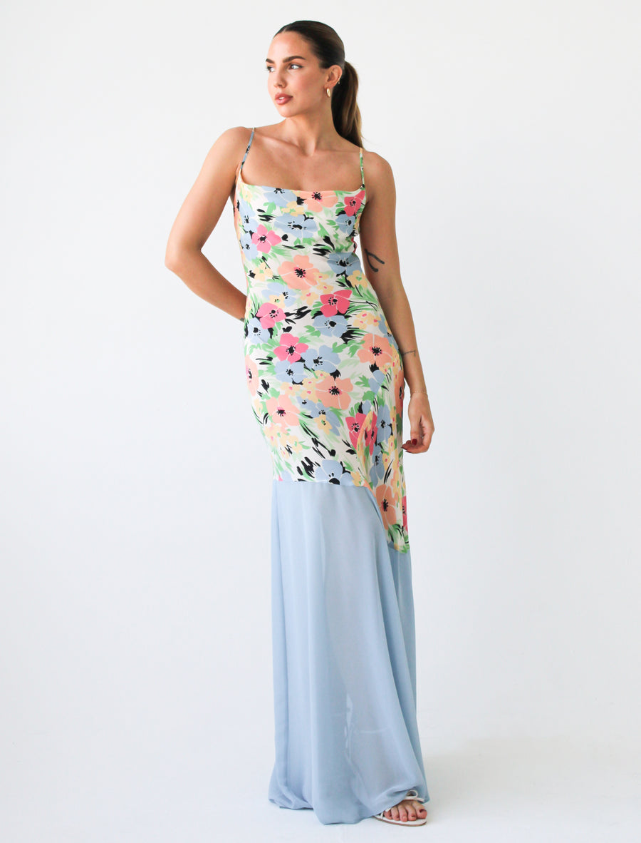 Santeria Maxi Dress | Pastel Paradise