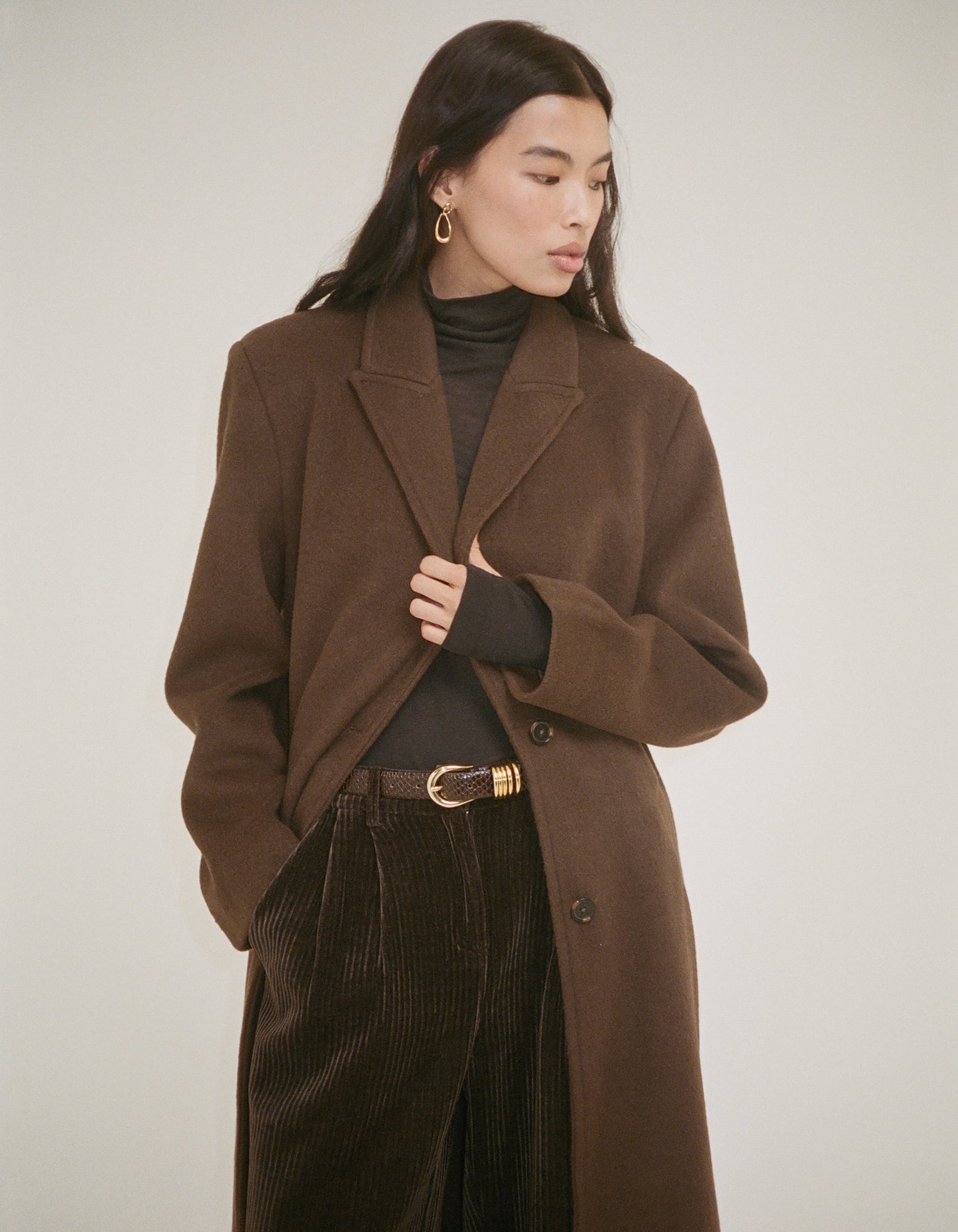 Sinatra Coat | Espresso