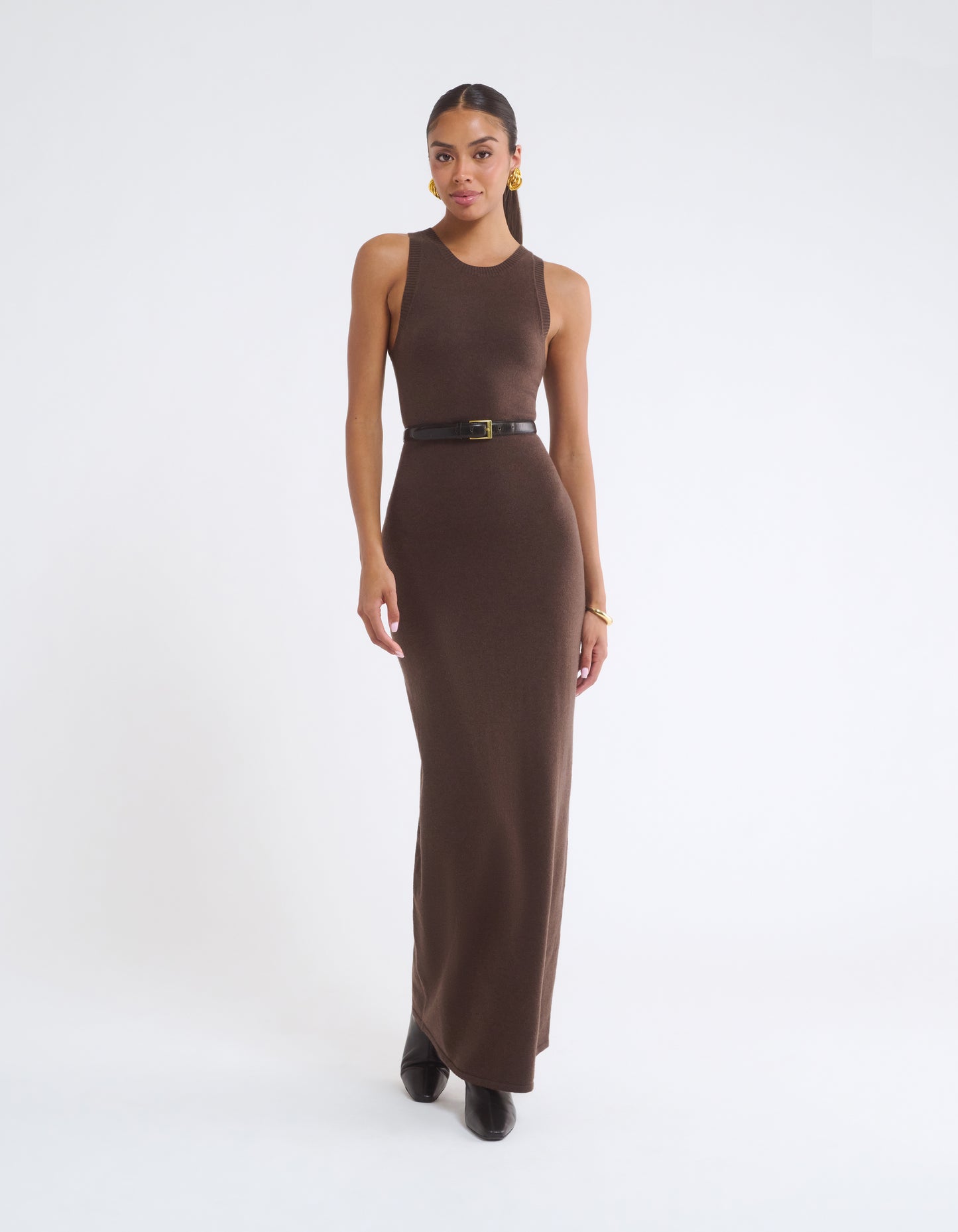 Stella Maxi Dress | Espresso