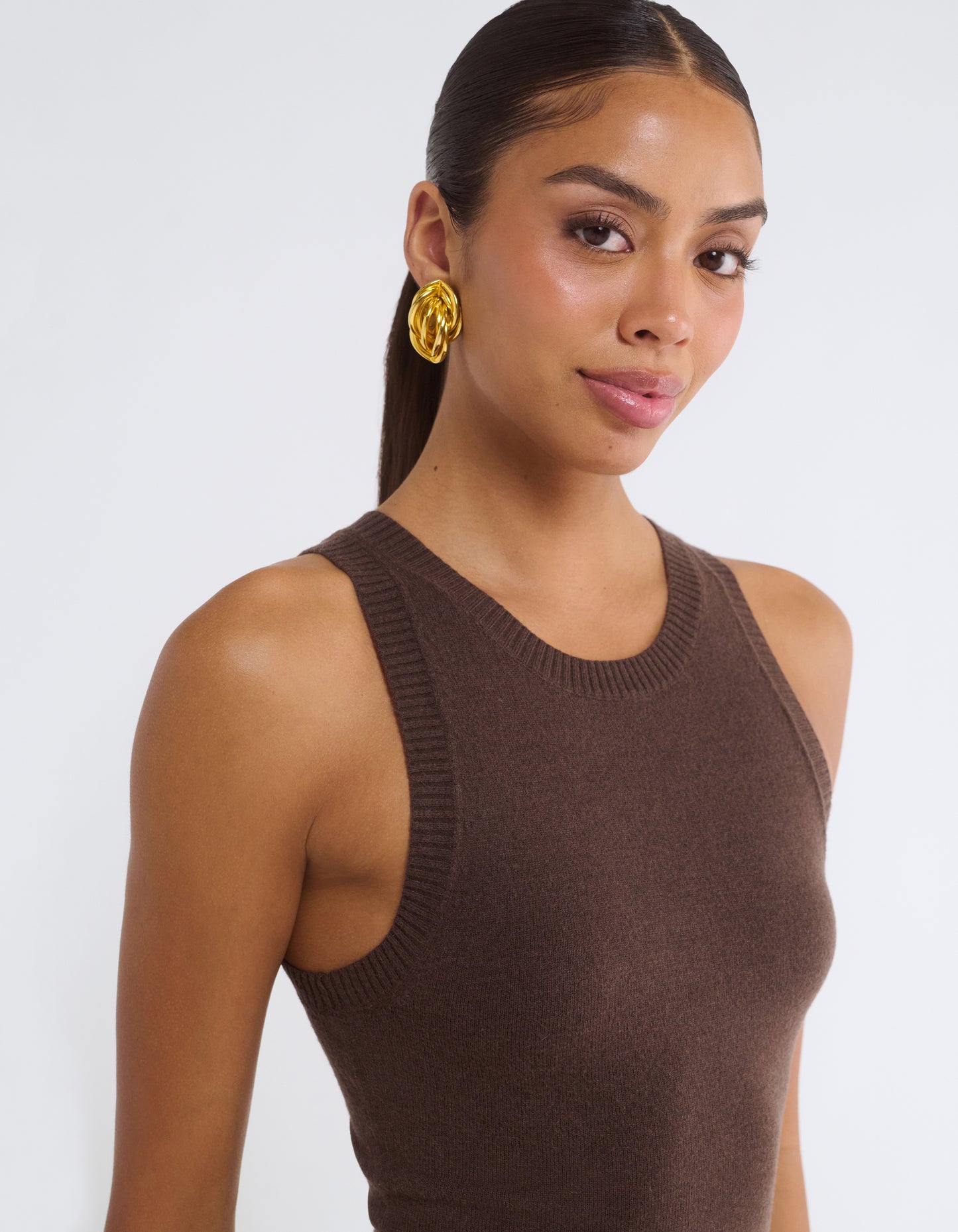 Stella Maxi Dress | Espresso