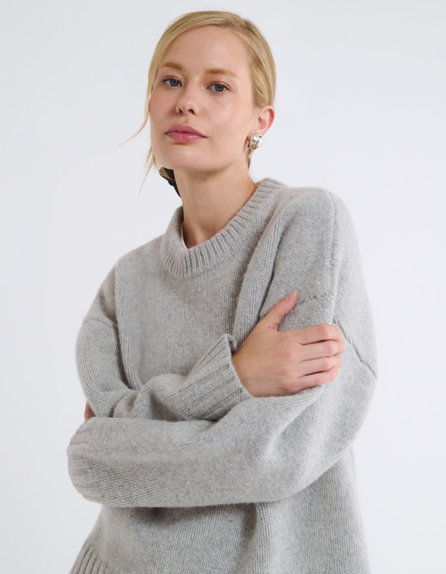 Studio Sweater | Heather Gray