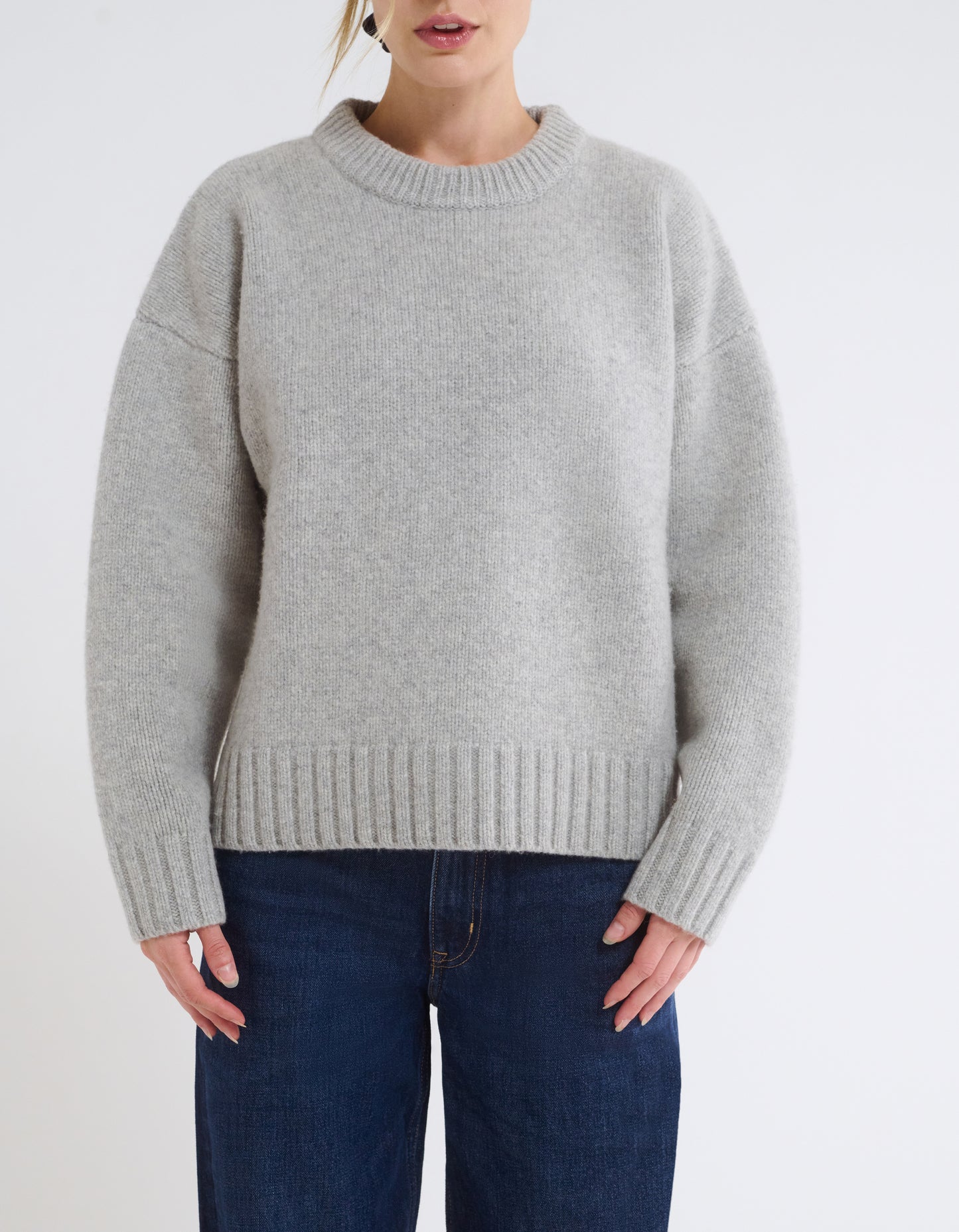Studio Sweater | Heather Gray