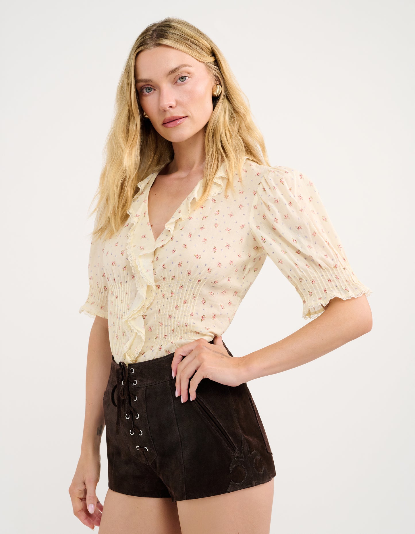 Yellowstone Suede Microshort | Espresso Suede