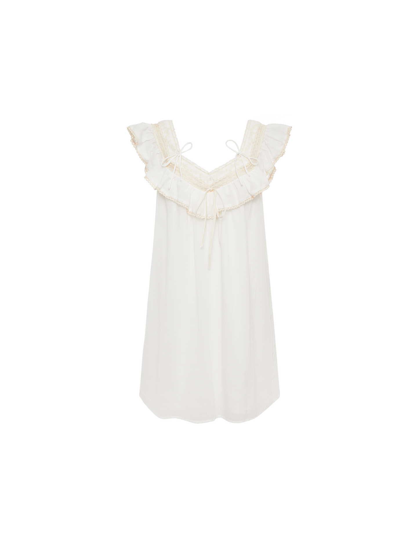 Teacup Mini Dress | White